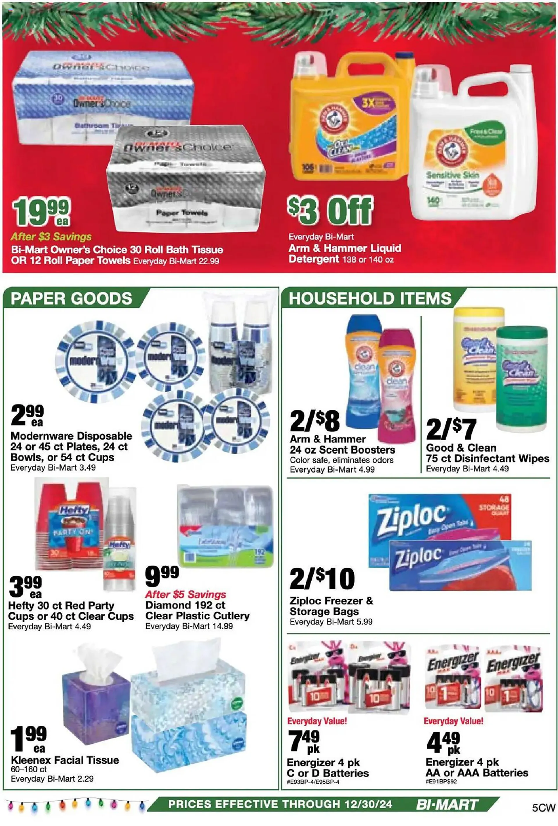 Weekly ad Bi-Mart Weekly Ad from December 17 to December 24 2024 - Page 5