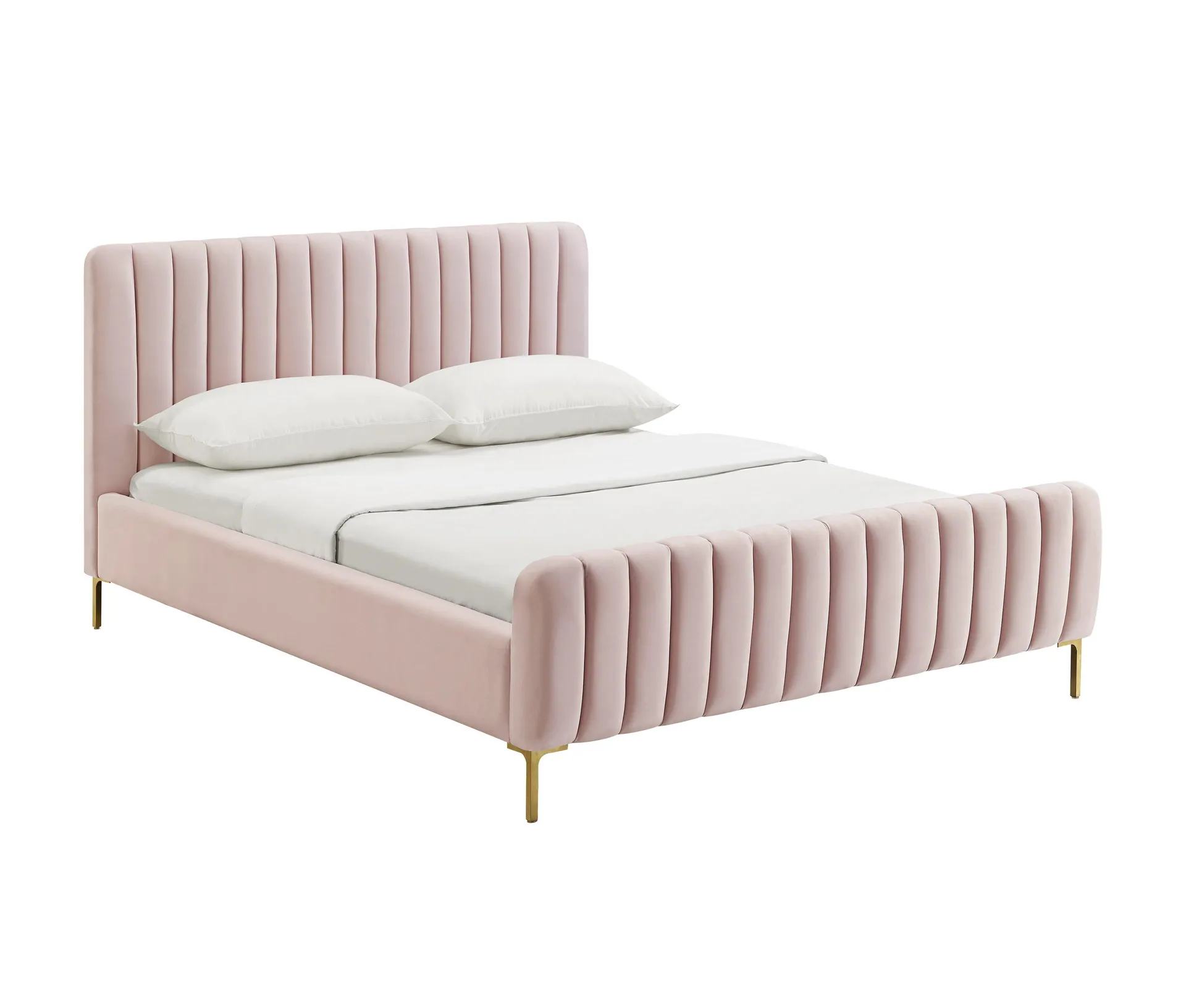 Angela Velvet Bed