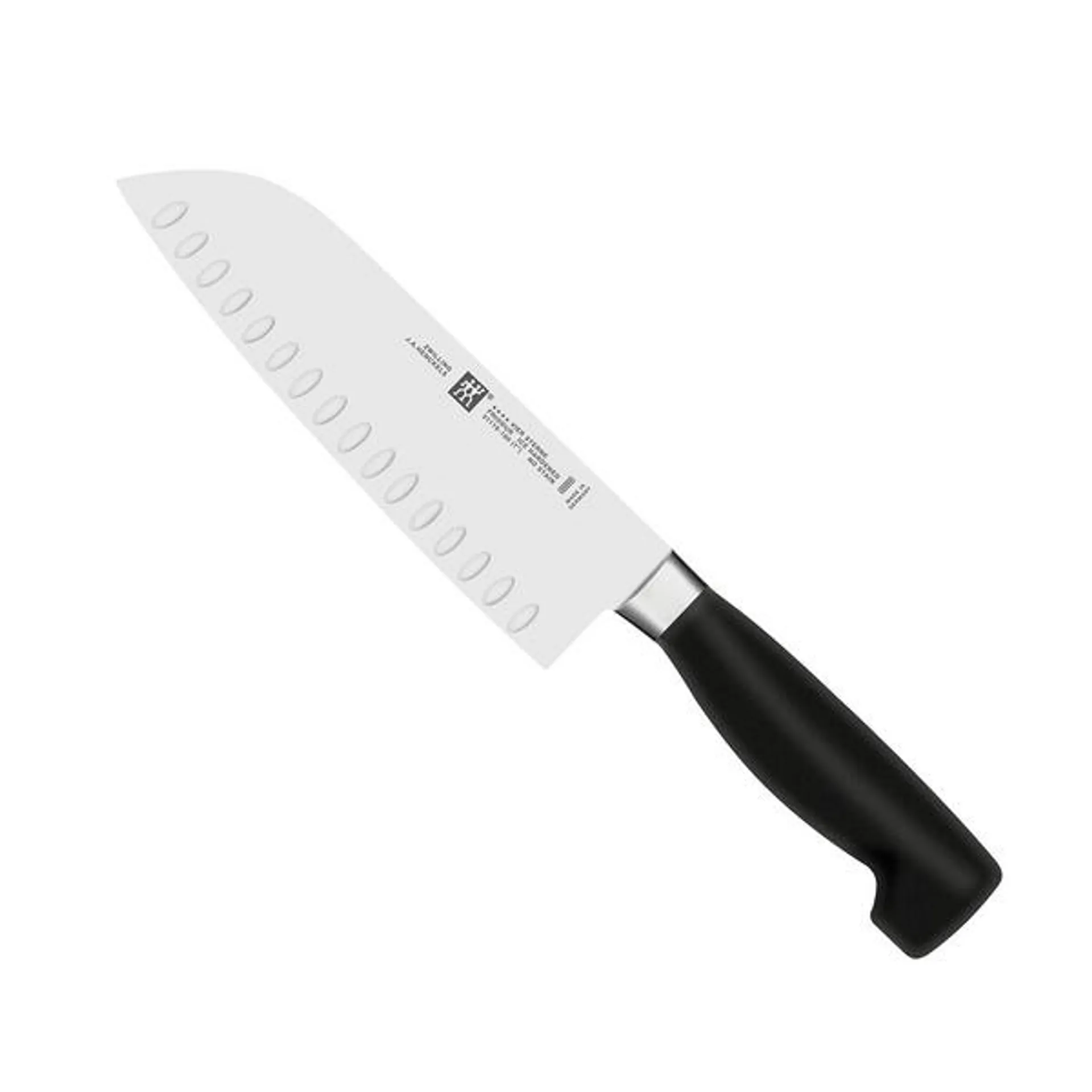 Zwilling J.A. Henckels Four Star Hollow-Edge Santoku, 7"