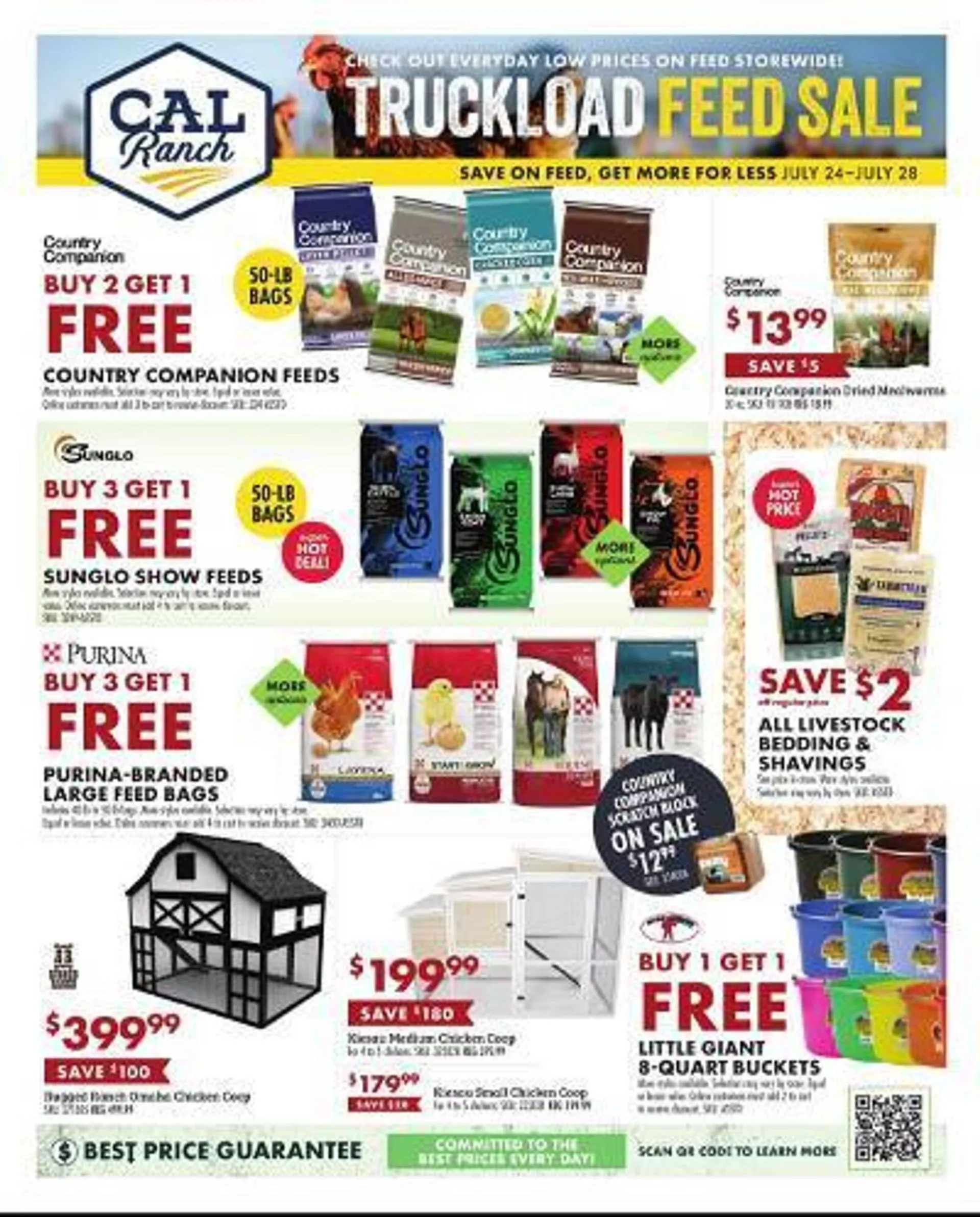 Weekly ad C A L Ranch Stores Weekly Ad from July 24 to July 28 2024 - Page 1