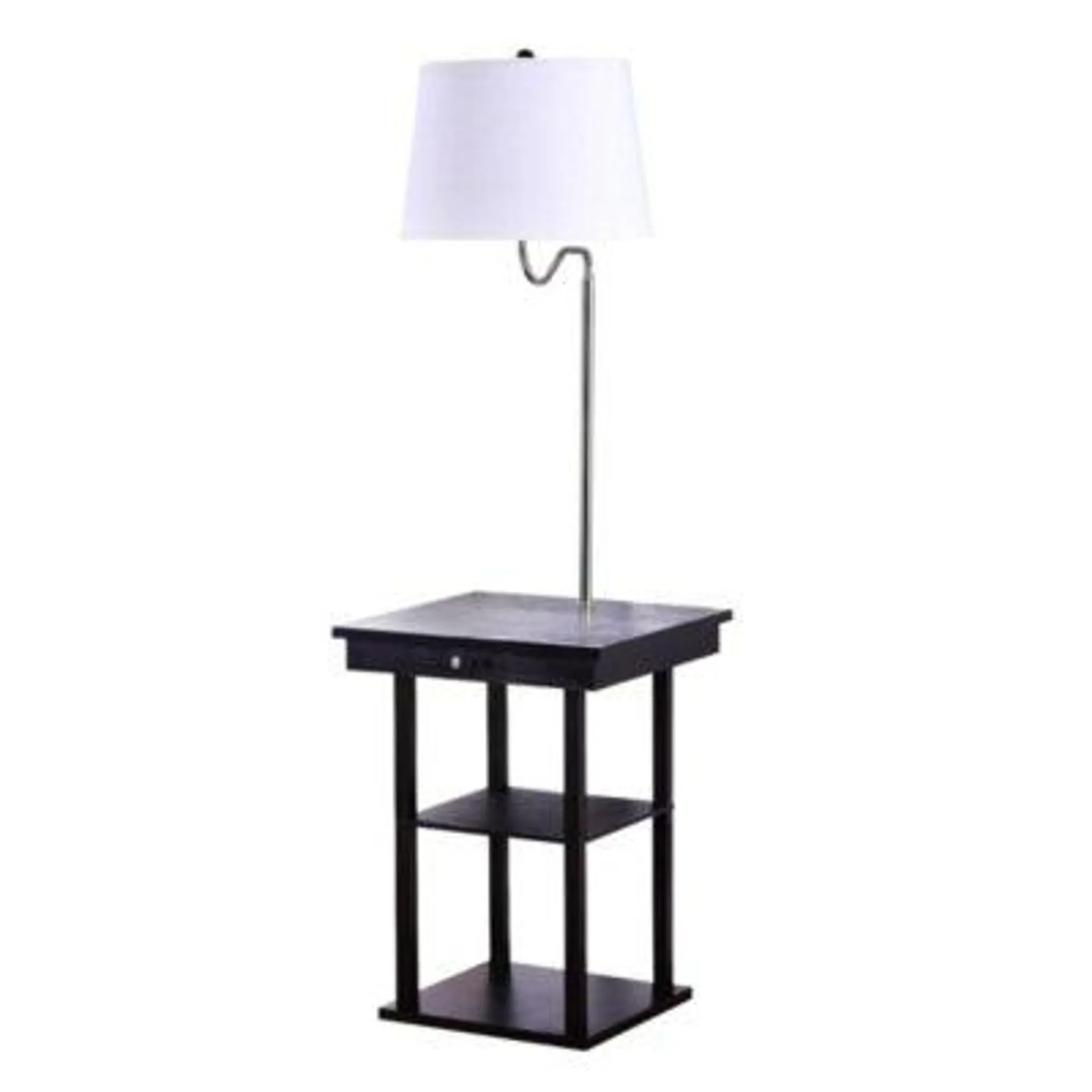 Madison 56" LED Table and Lamp Combo with USB Port and Outlet