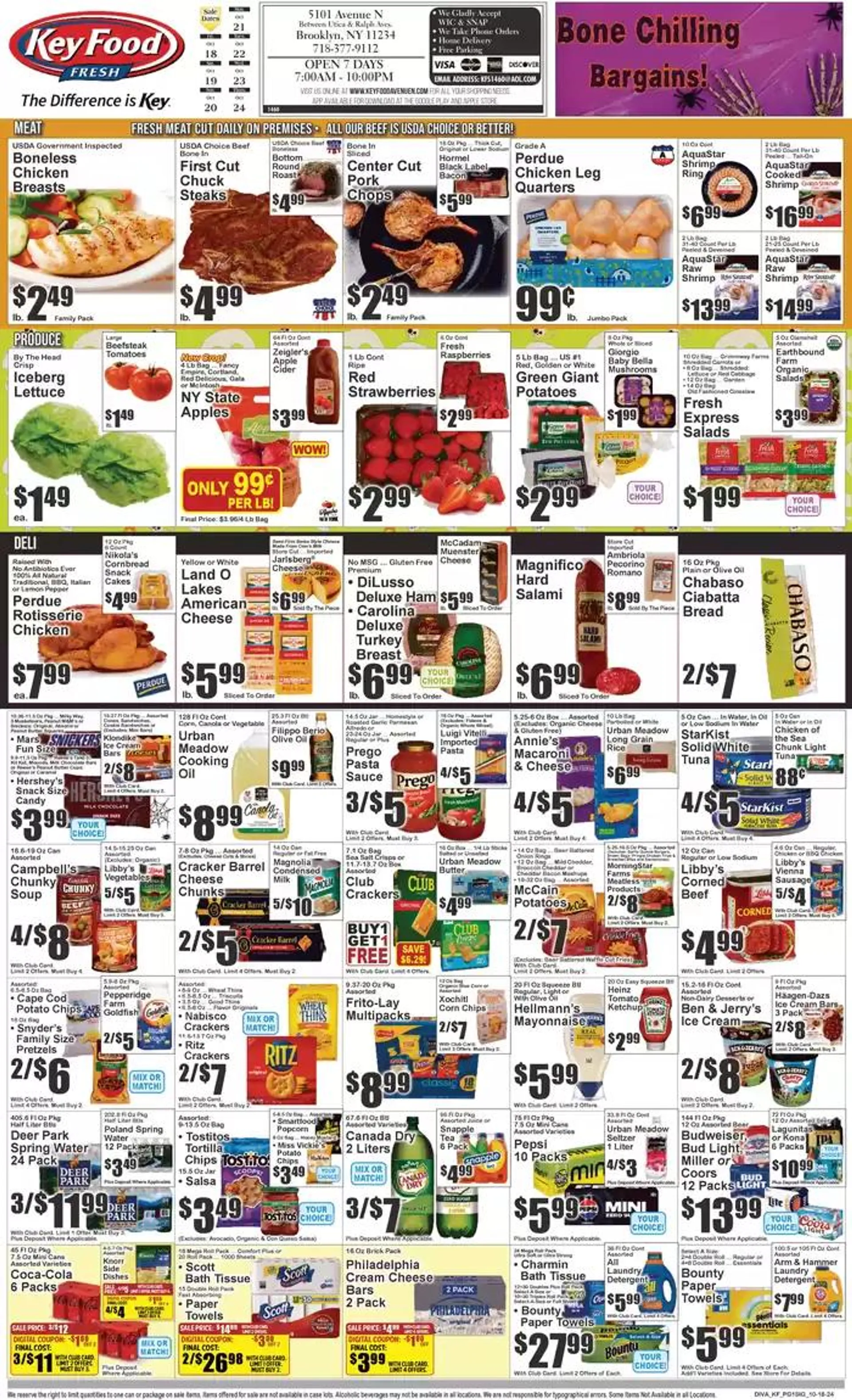 Weekly ad Save now with our deals from October 18 to October 24 2024 - Page 1