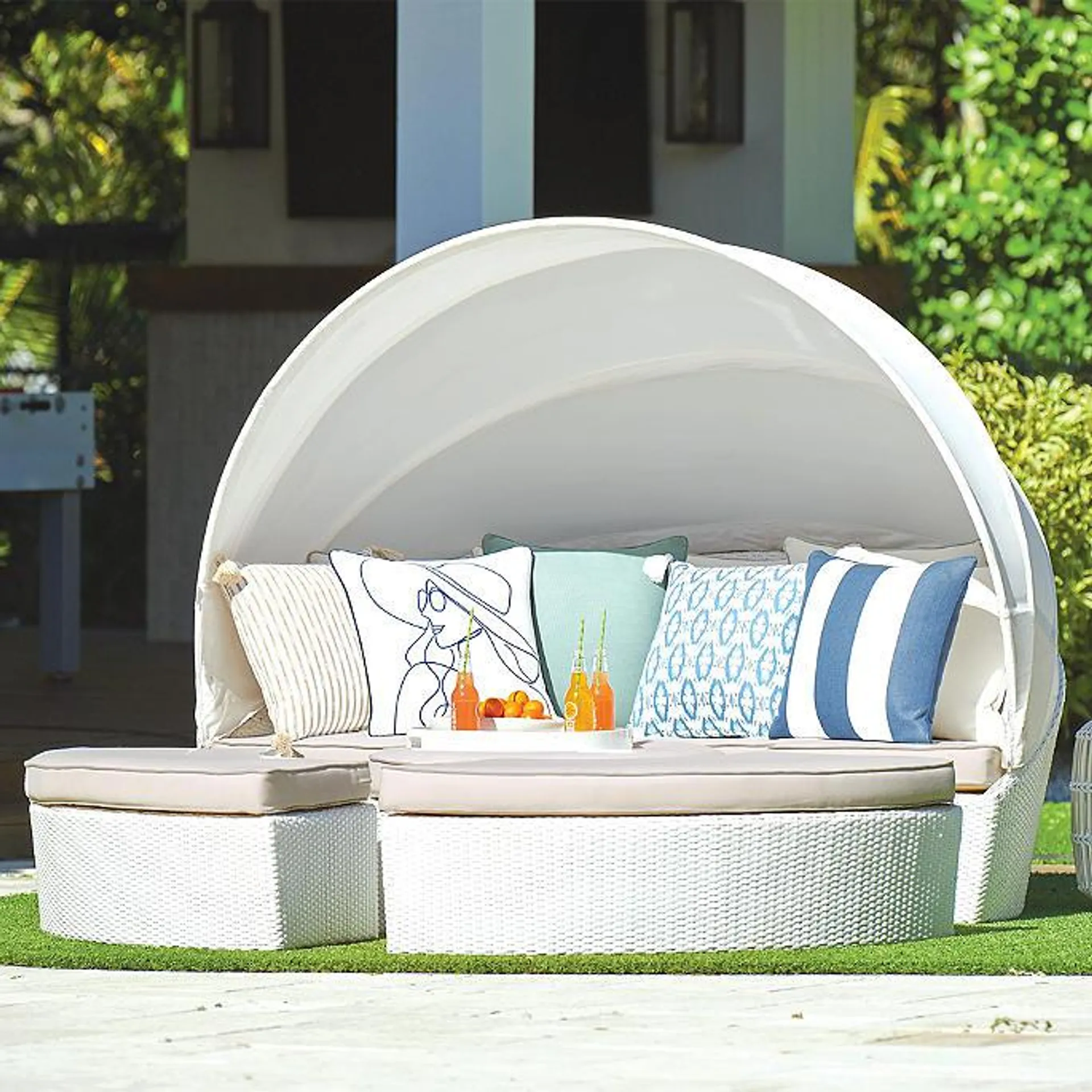 Baleares Daybed in White