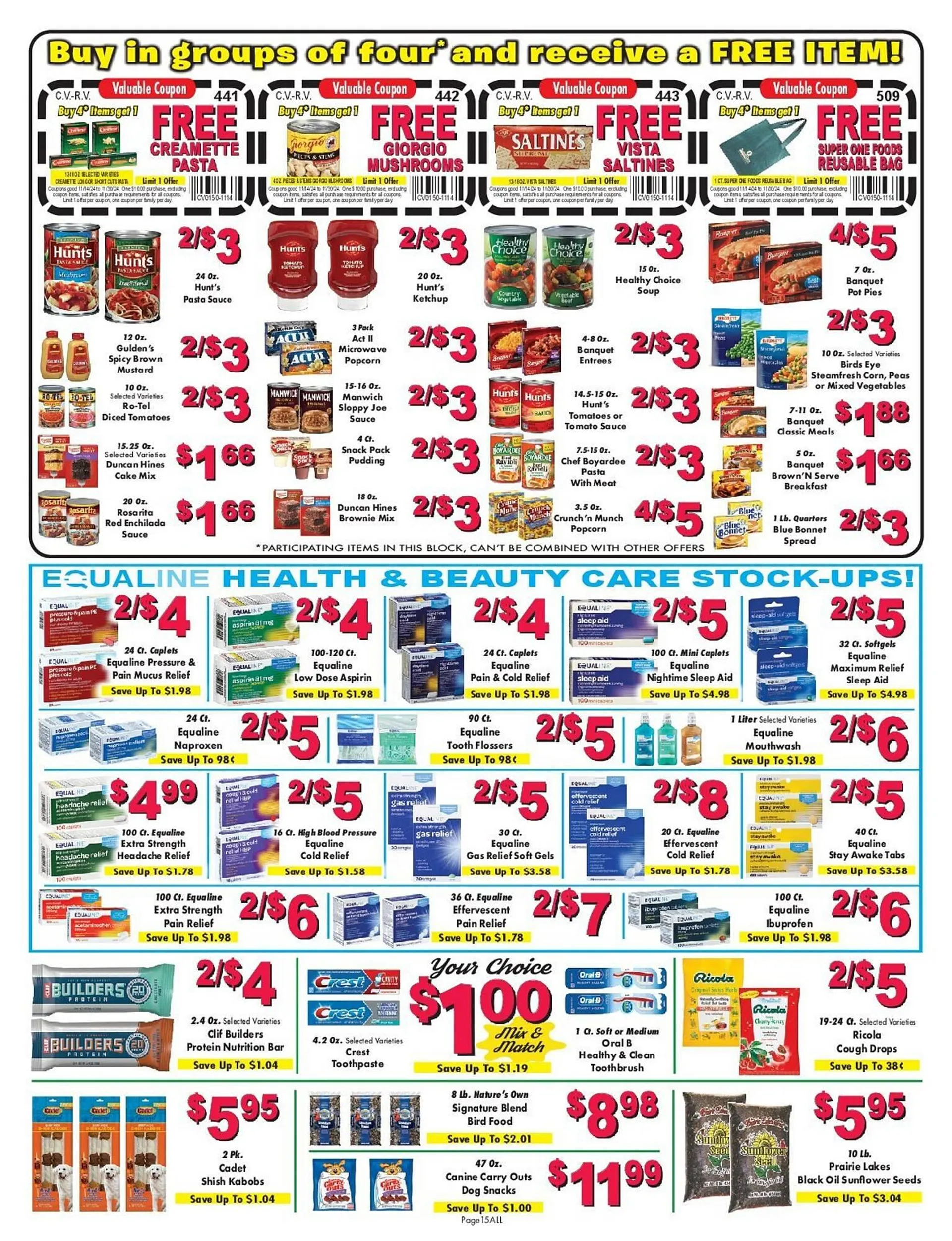 Weekly ad Miners County Market Weekly Ad from November 14 to November 30 2024 - Page 15