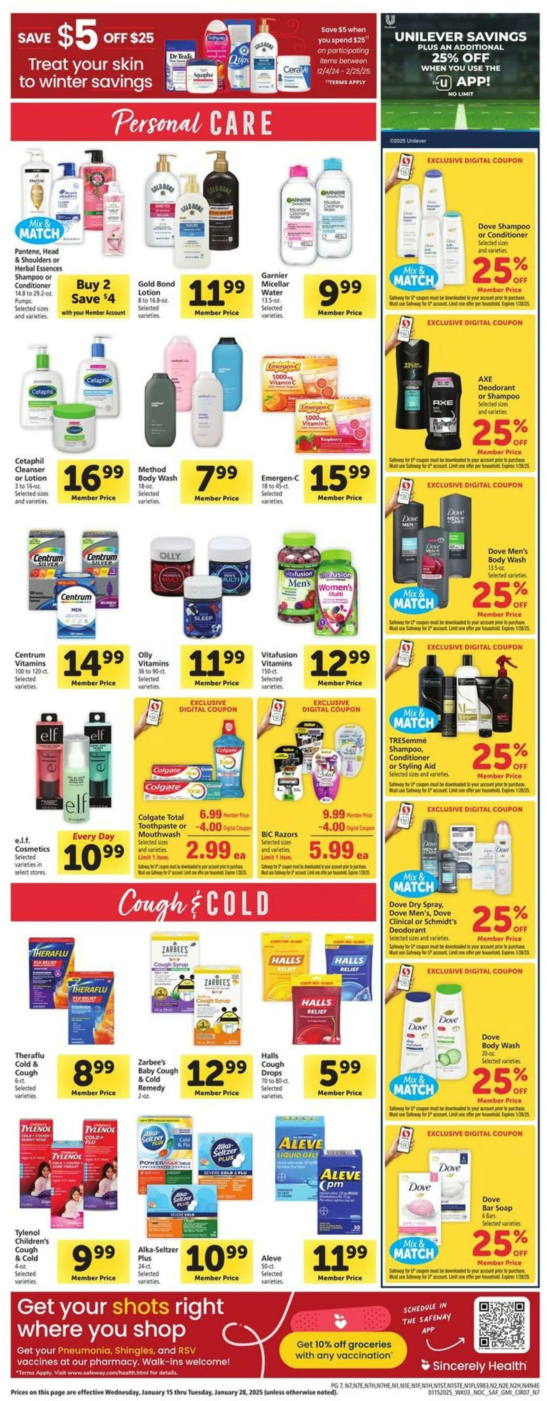 Weekly ad Safeway Current weekly ad from January 15 to January 21 2025 - Page 7