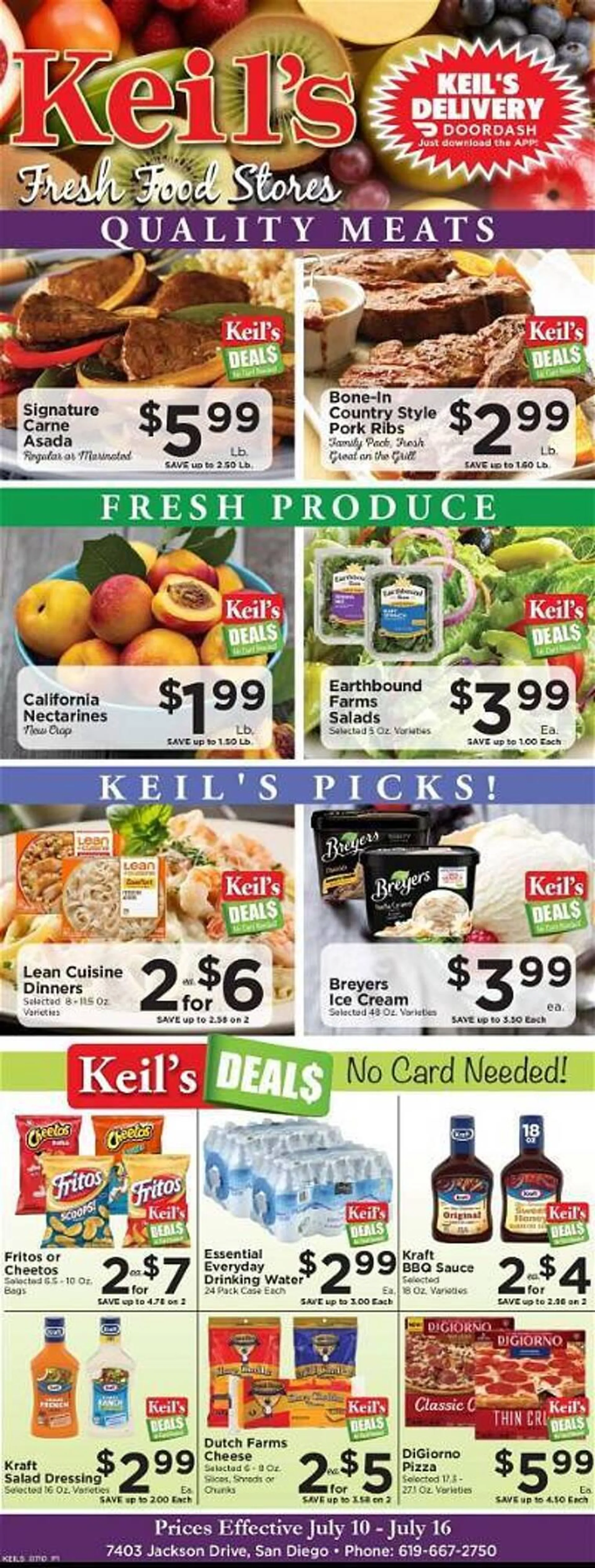 Keils Fresh Food Stores Weekly Ad - 1