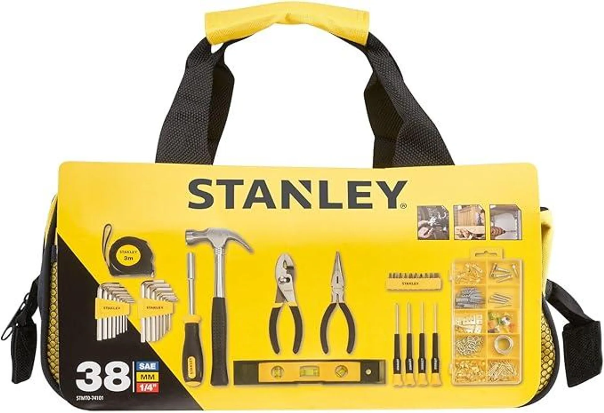 Stanley聽Material Tool Set, 38聽Pieces, STMT0-74101