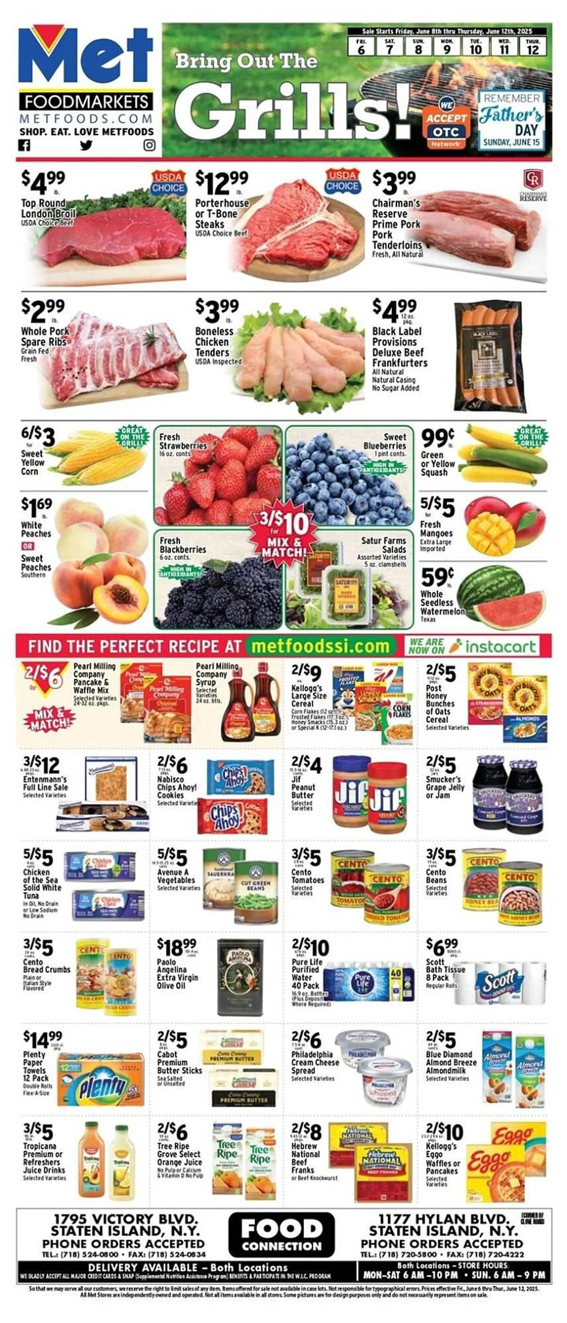Weekly ad Met Foodmarkets Weekly Ad from June 6 to June 12 2025 - Page 1