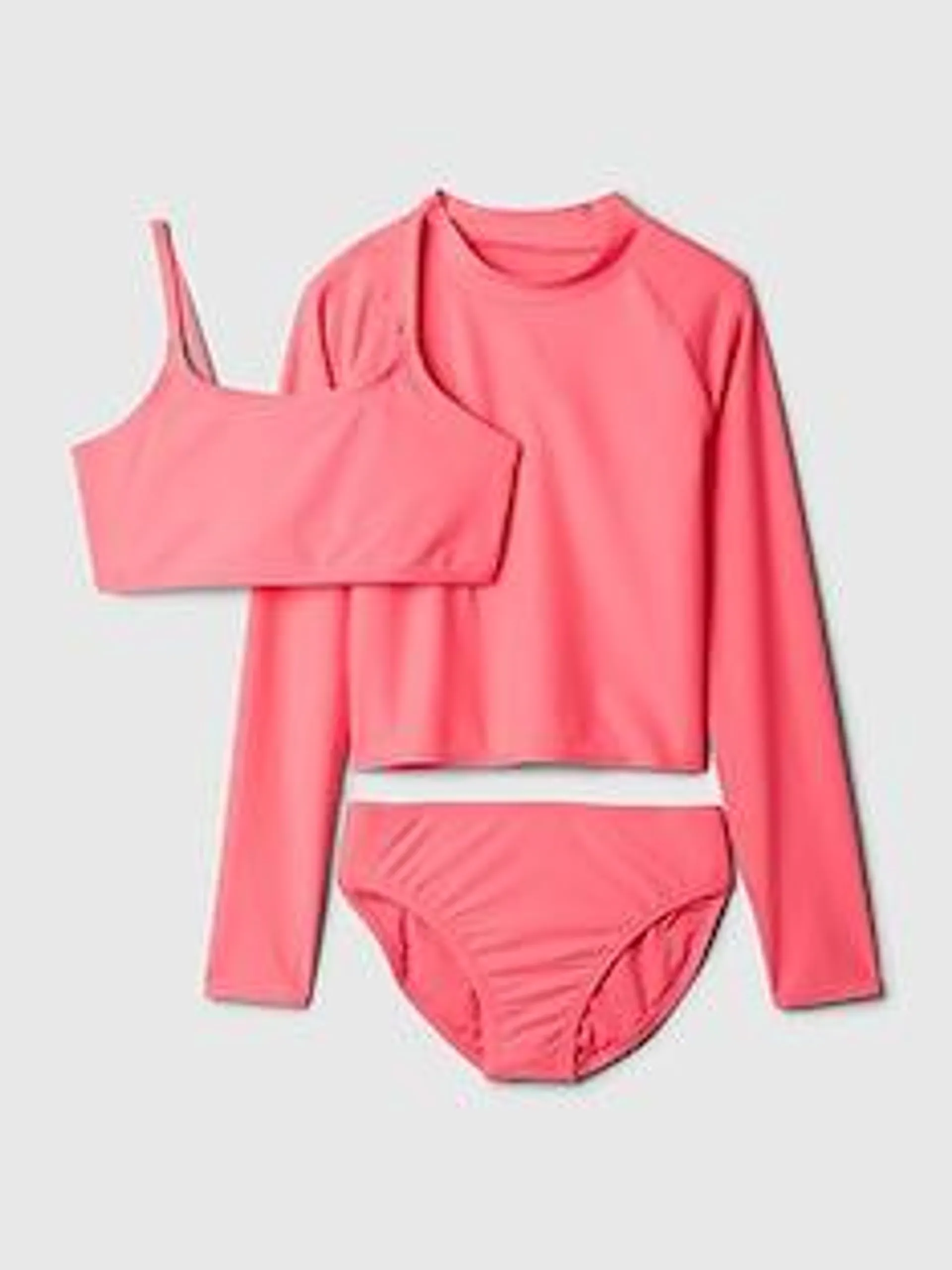 Kids Rash Guard Swim Three-Piece