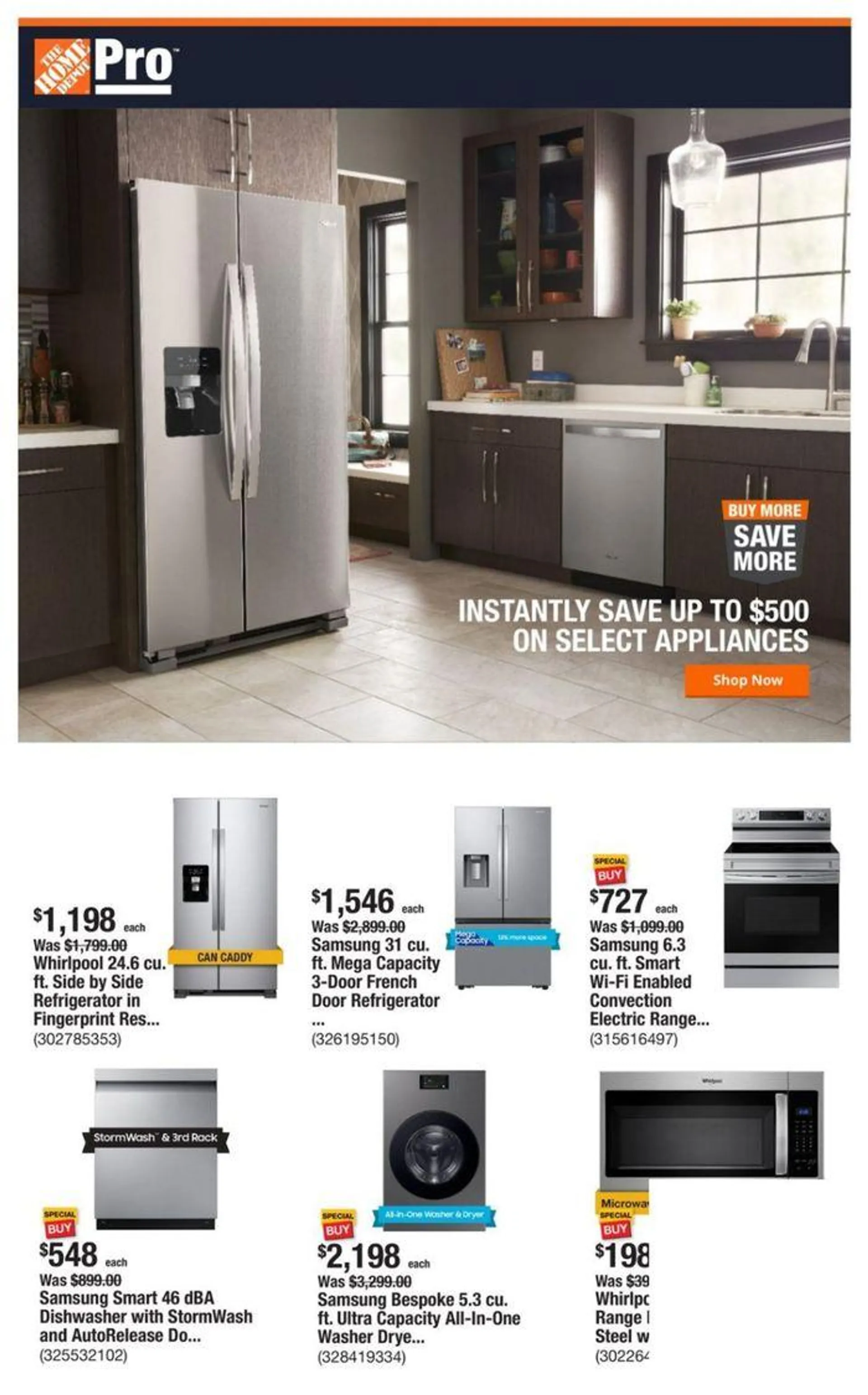 Instantly Save Up On Select Appliances - 1