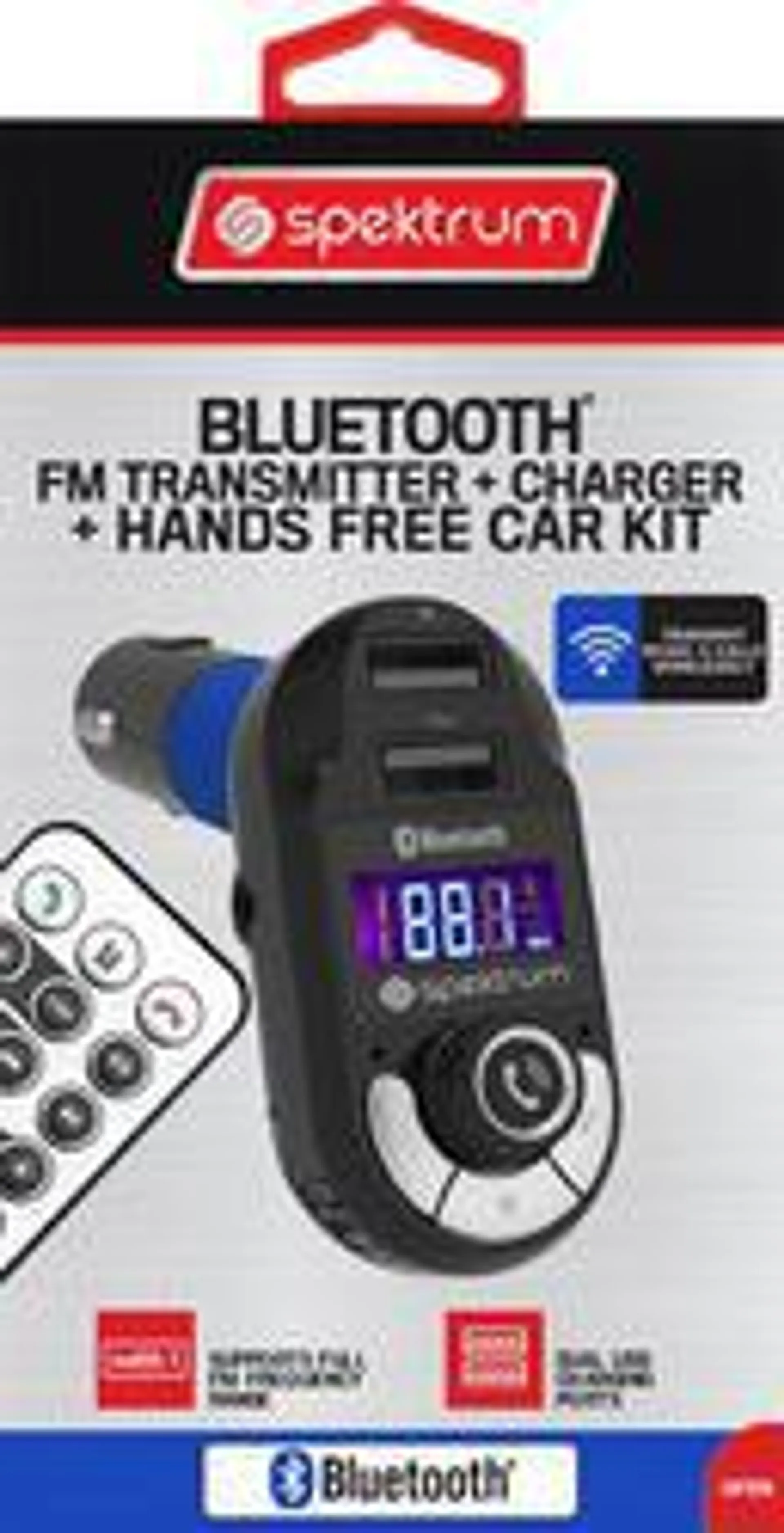 Spektrum Bluetooth FM Transmitter - SPK-AT02