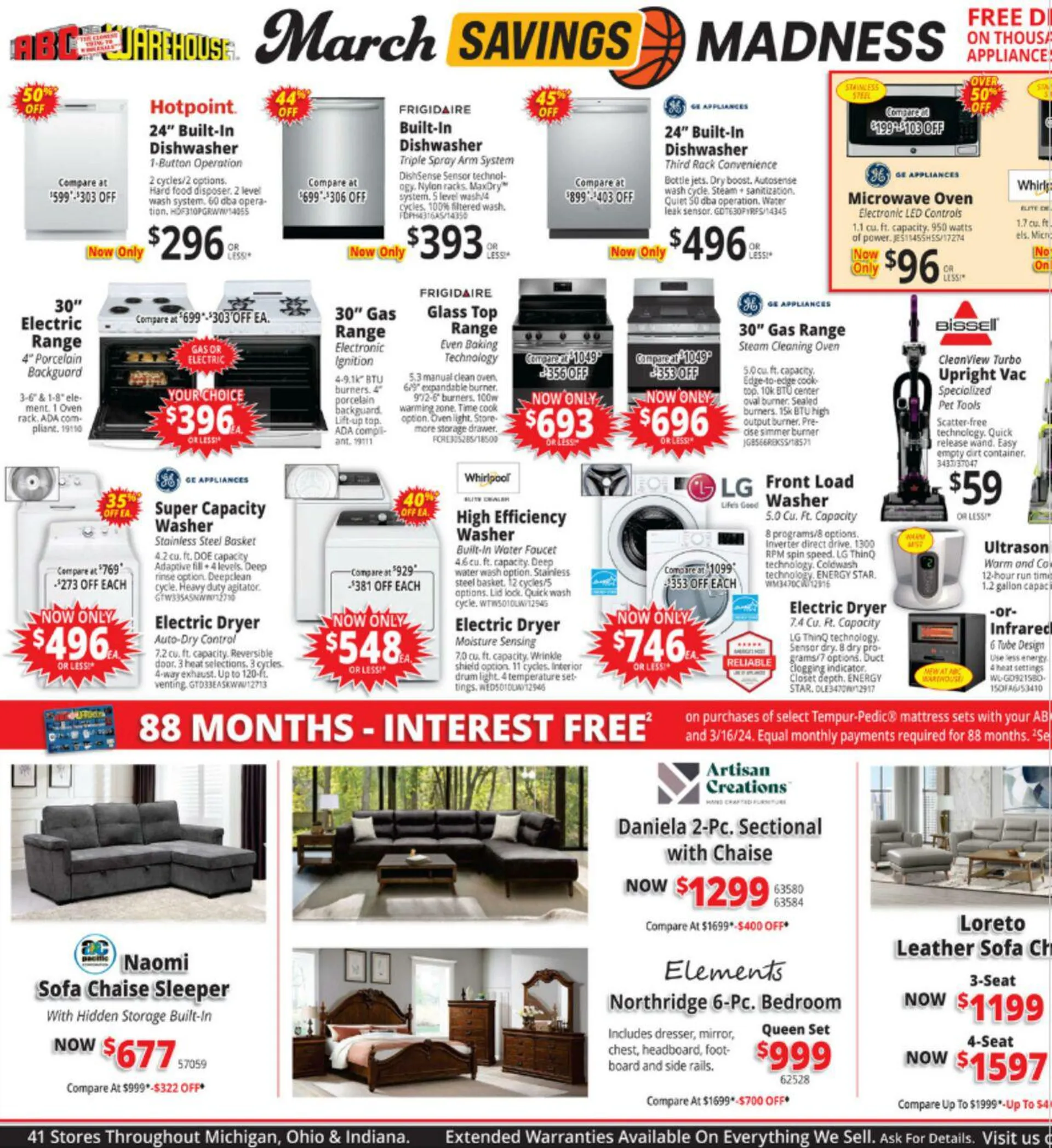 Weekly ad ABC Warehouse Current weekly ad from March 11 to March 25 2024 - Page 2