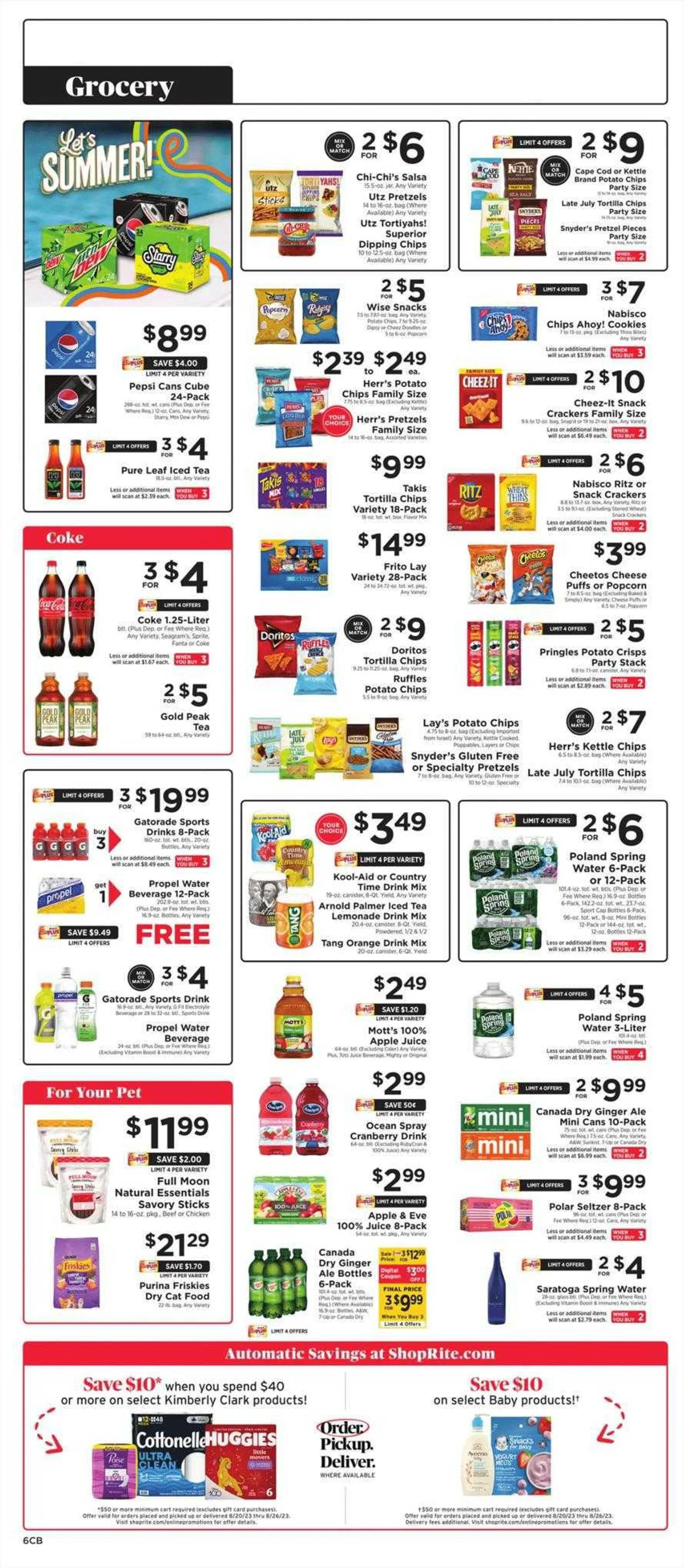 Weekly ad ShopRite Catalog from August 20 to September 30 2023 - Page 6