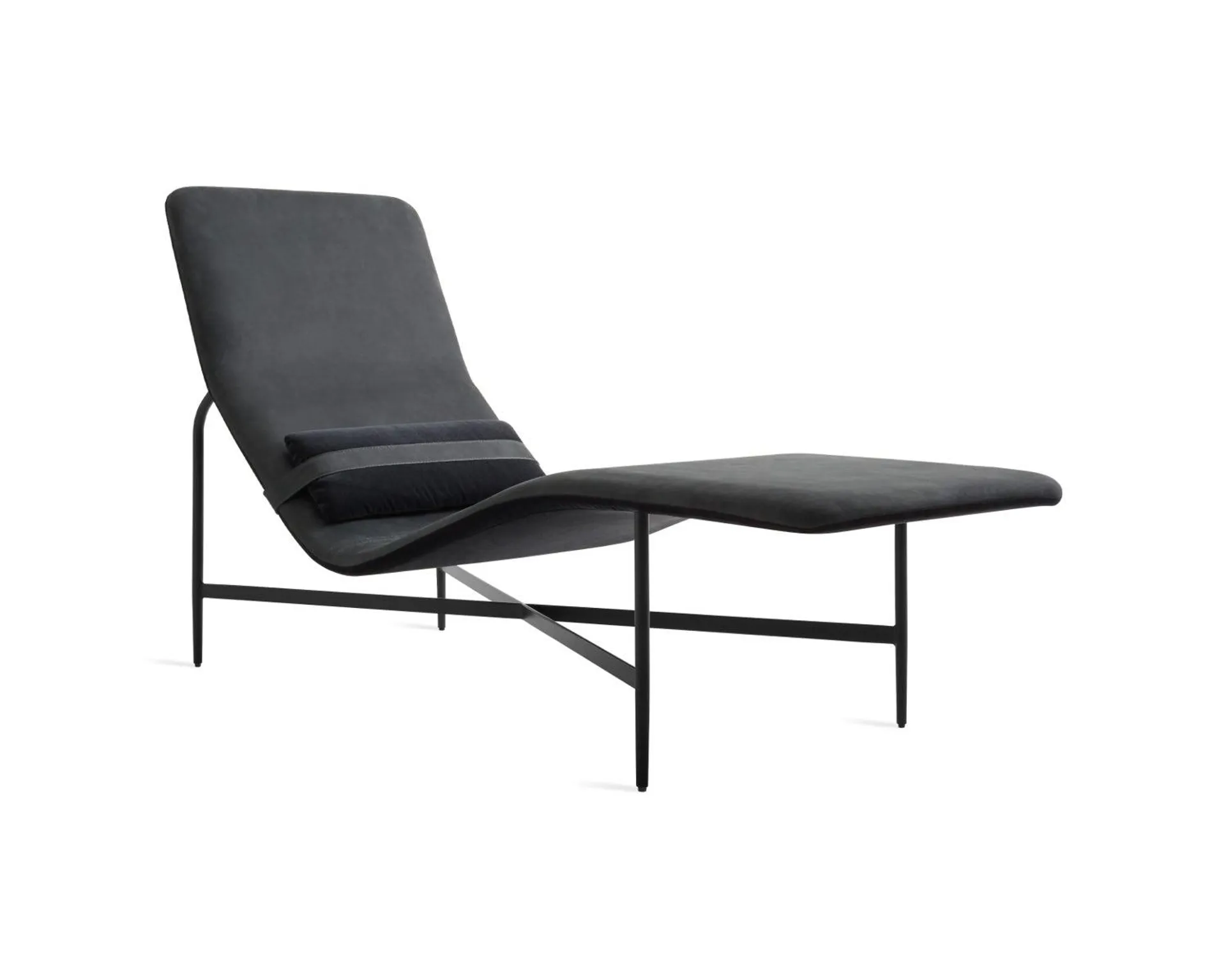 Deep Thoughts Leather Chaise