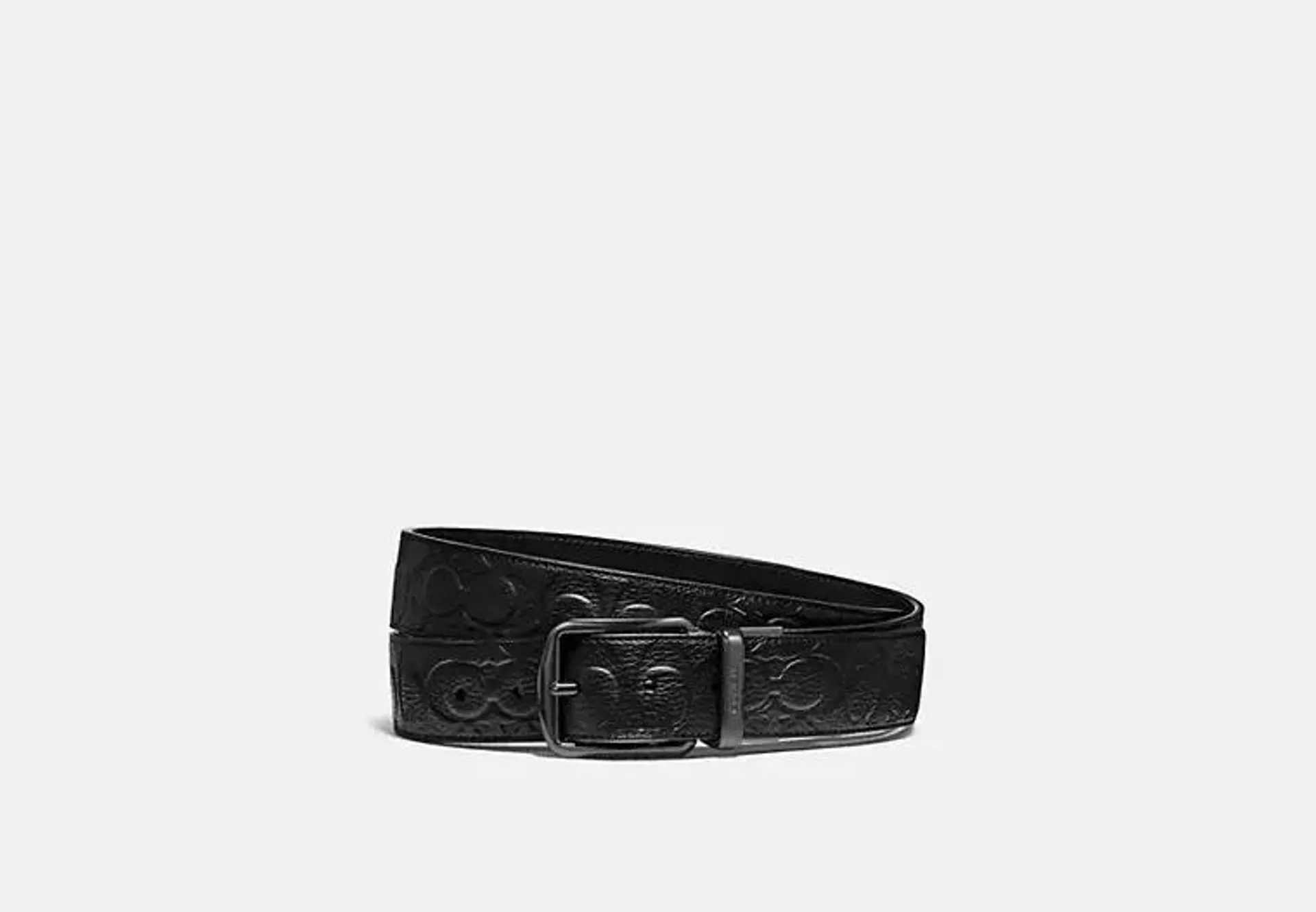 Harness Buckle Cut To Size Reversible Belt, 38 Mm