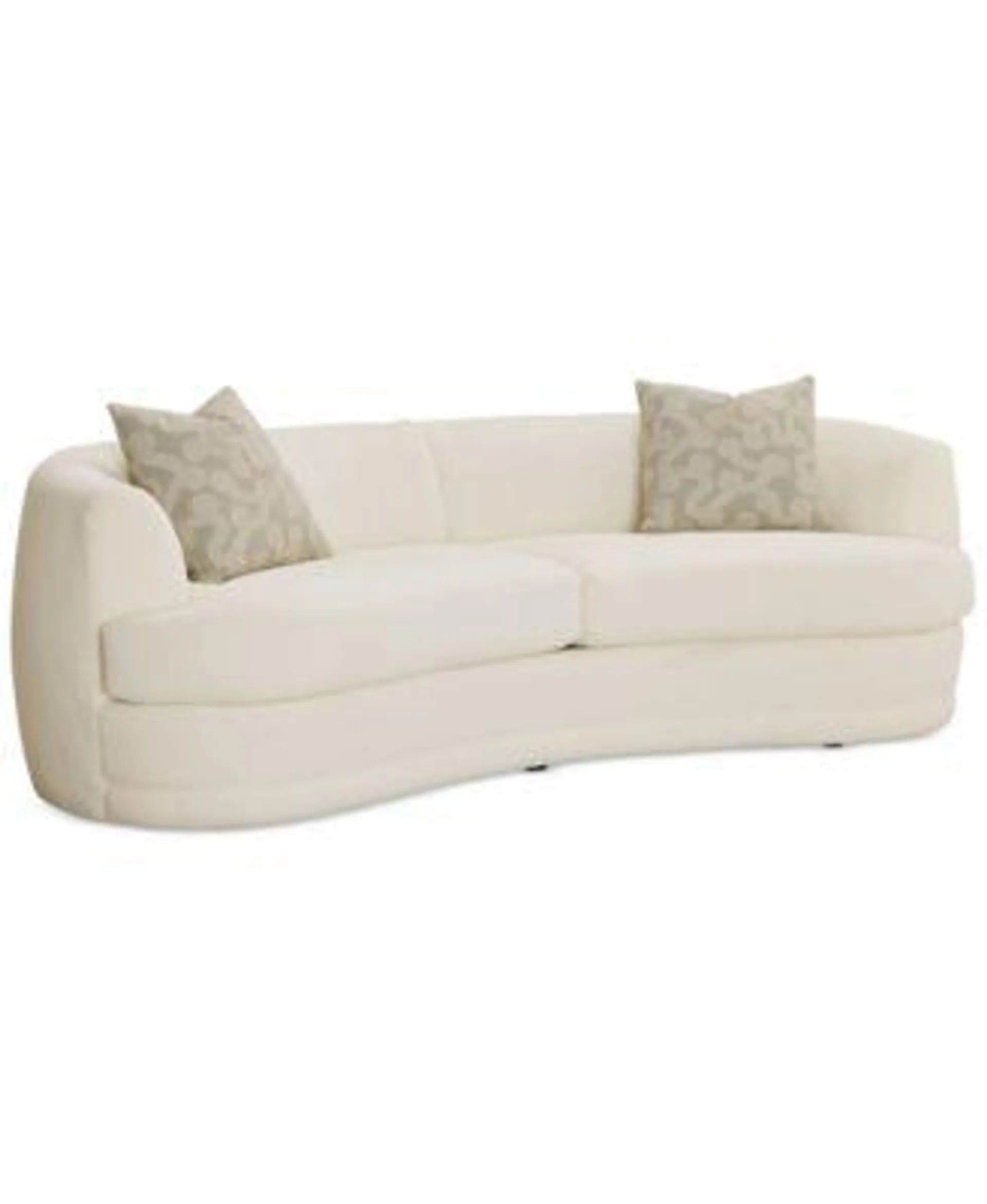 CLOSEOUT! Jenselle 97" Curved Fabric Estate Sofa, Created for Macy's