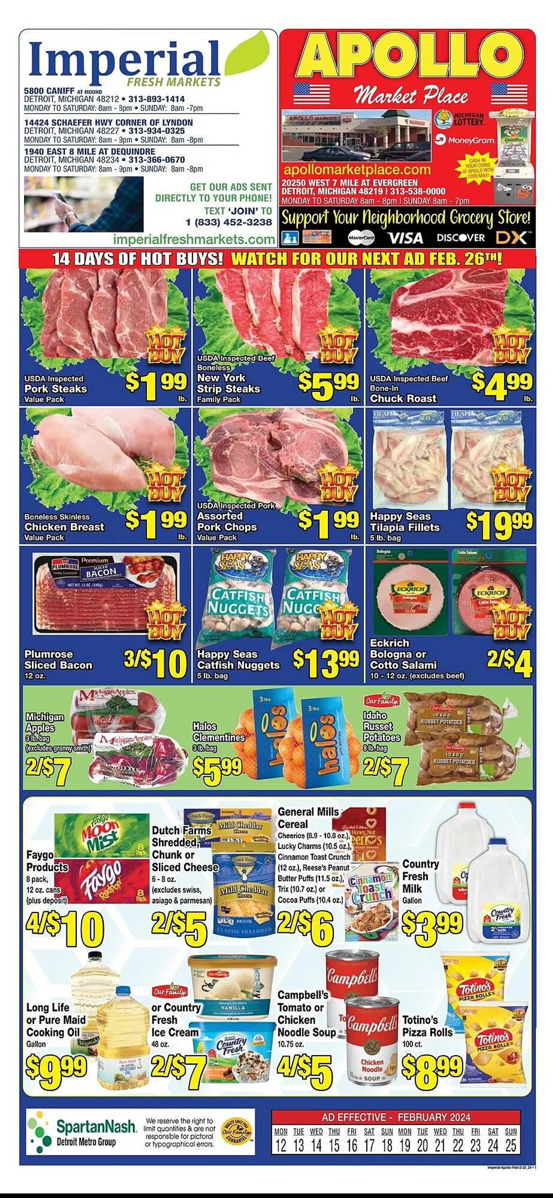 Weekly ad Imperial Fresh Markets Weekly Ad from February 12 to February 25 2024 - Page 