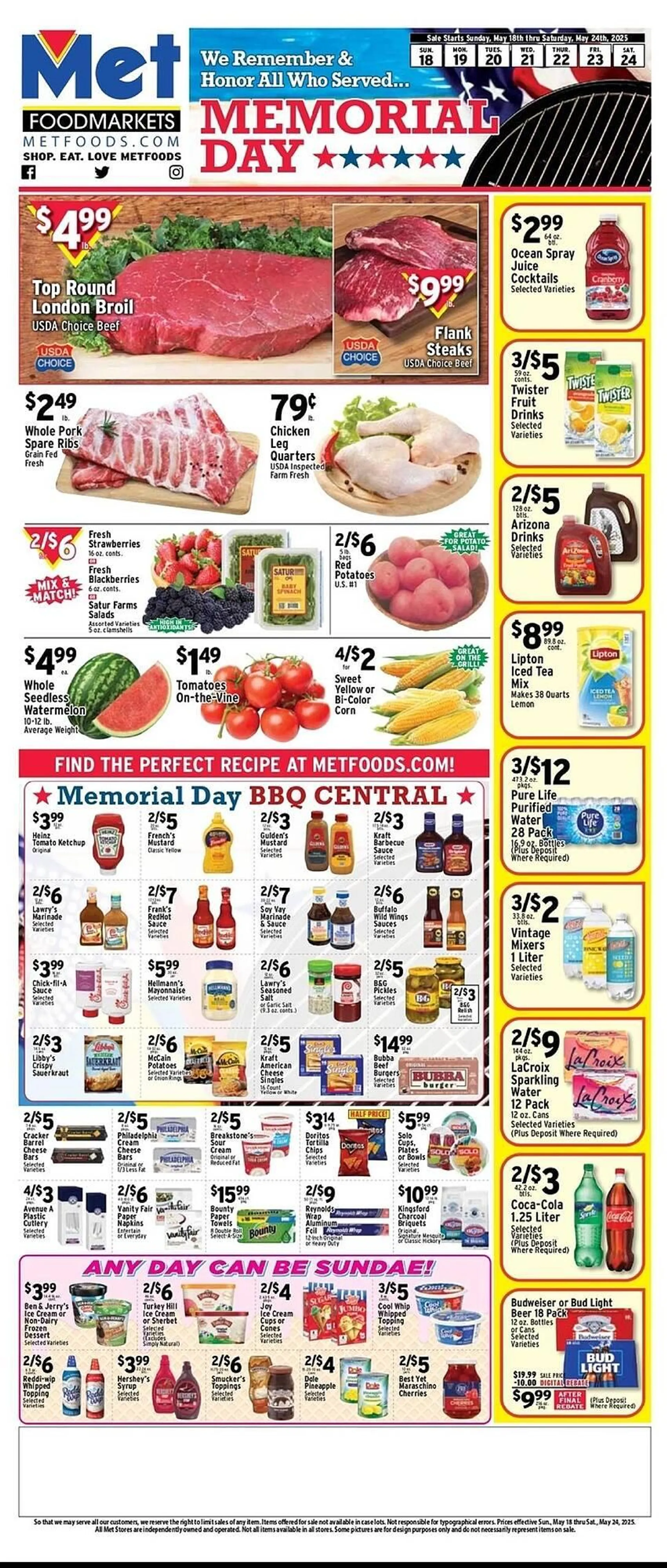 Met Foodmarkets Weekly Ad - 1