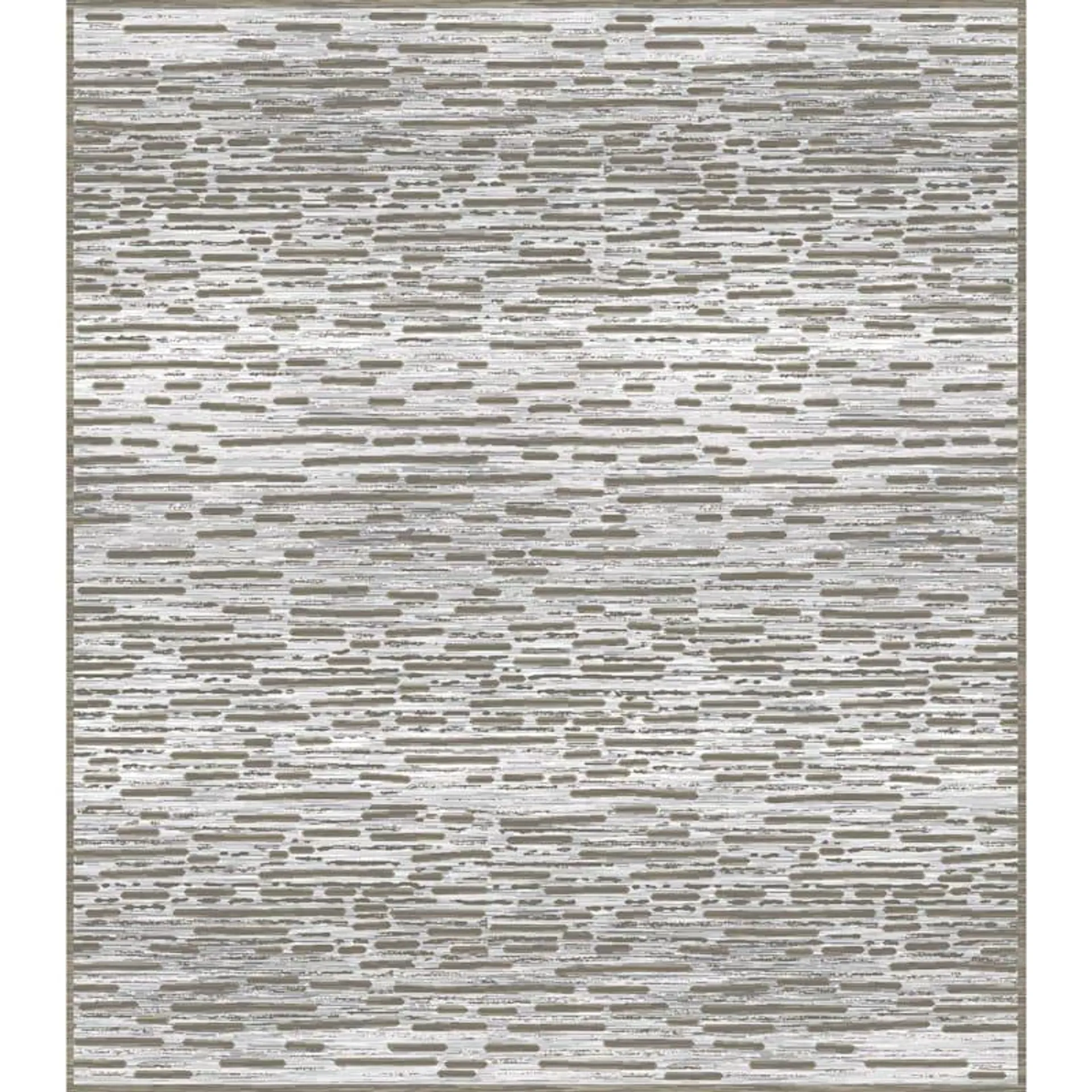 (B572) Crosby St. Kingston Grey Savoy Area Rug, 8x10