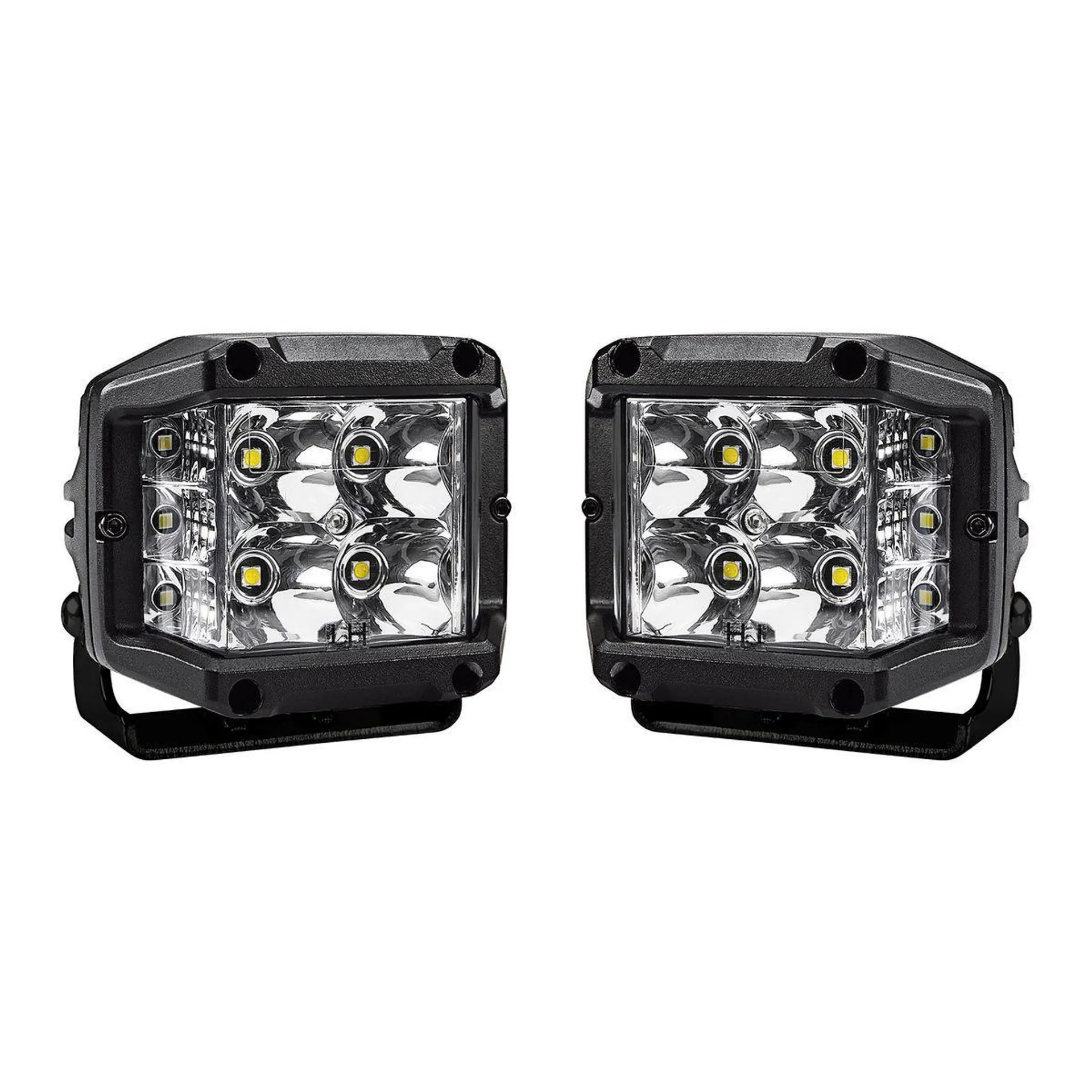 3 in. LED Spot with Side Light - Pair