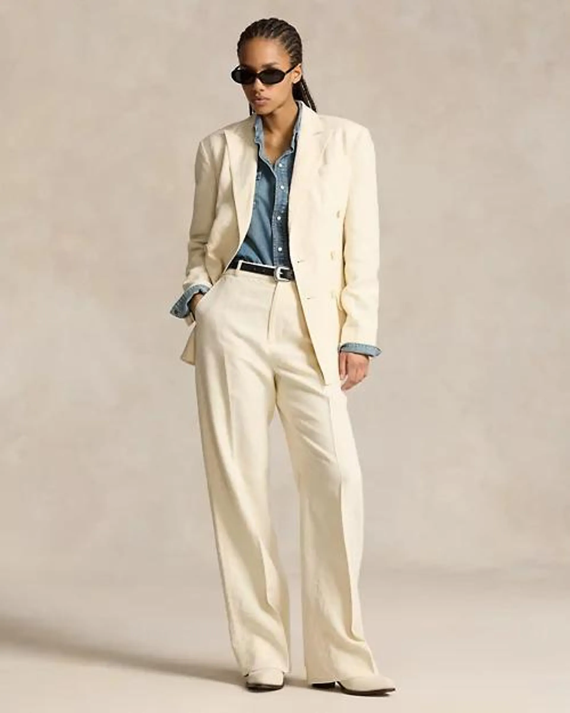 Hemp Wide-Leg Pant