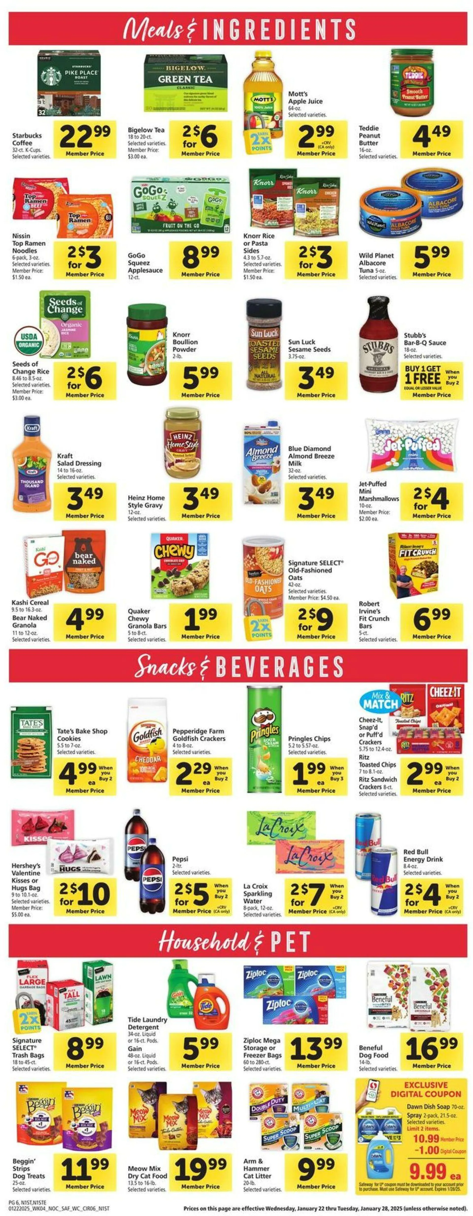 Catálogo de Safeway Current weekly ad 22 de enero al 28 de enero 2025 - Página 6