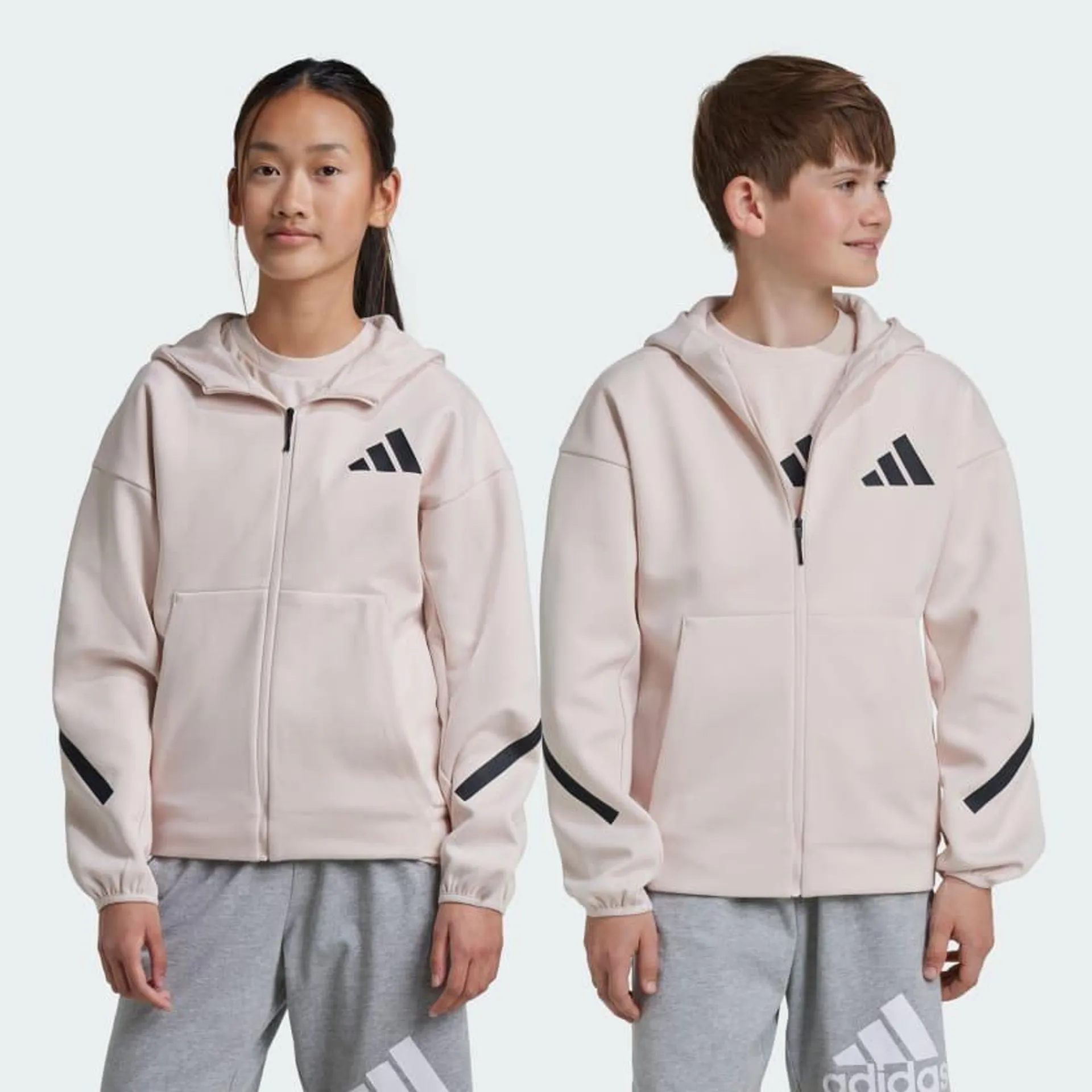 adidas Z.N.E. Full-Zip Hooded Track Jacket Kids