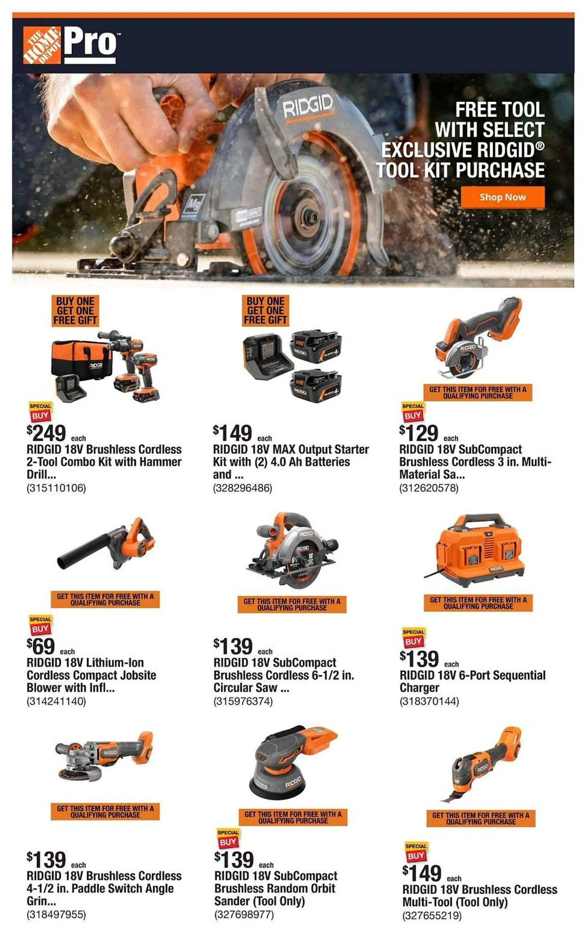 The Home Depot Weekly Ad - 1