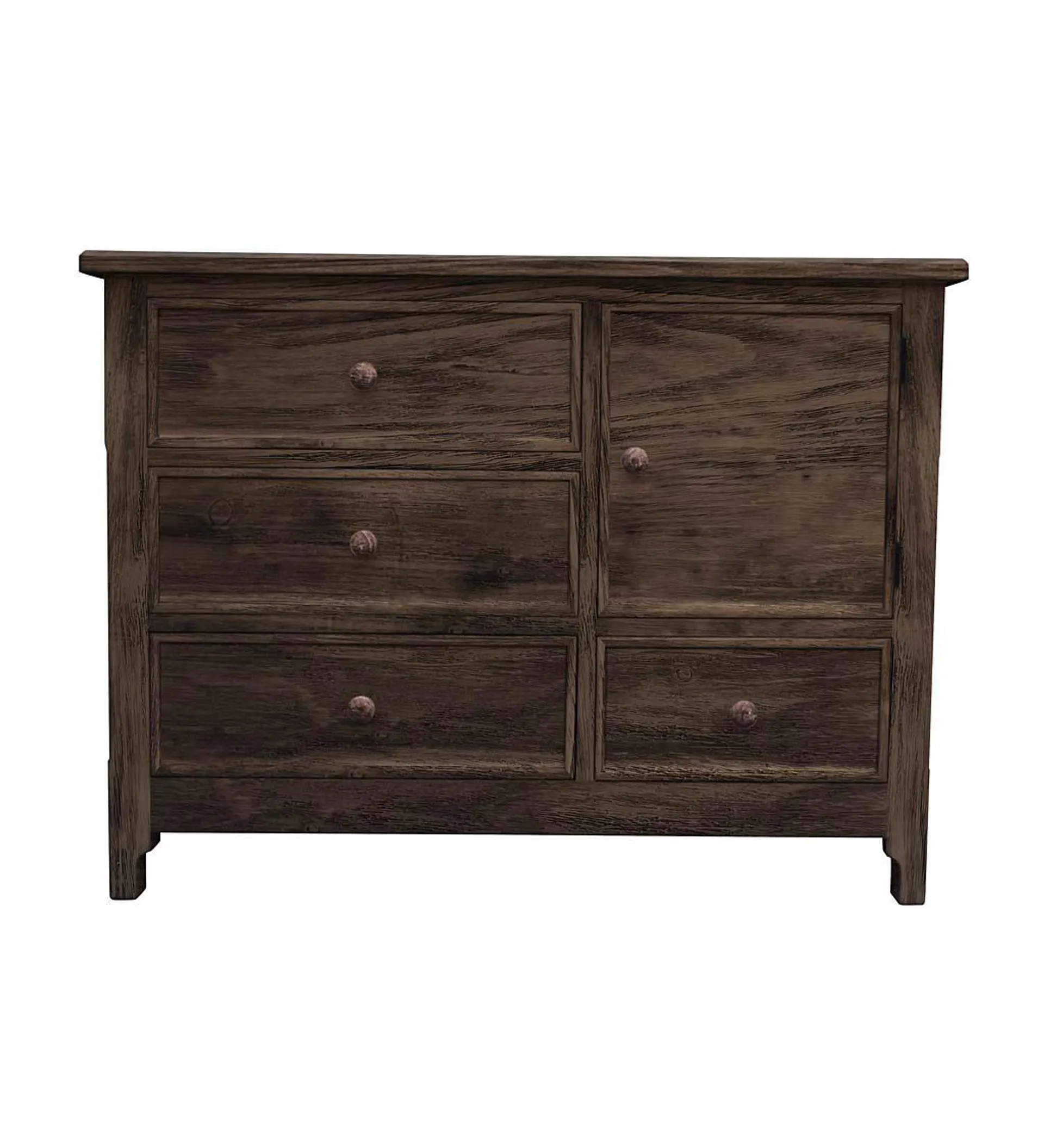 Laurel Ridge Farmhouse Collection Fletcher Single Chest - Cocoa