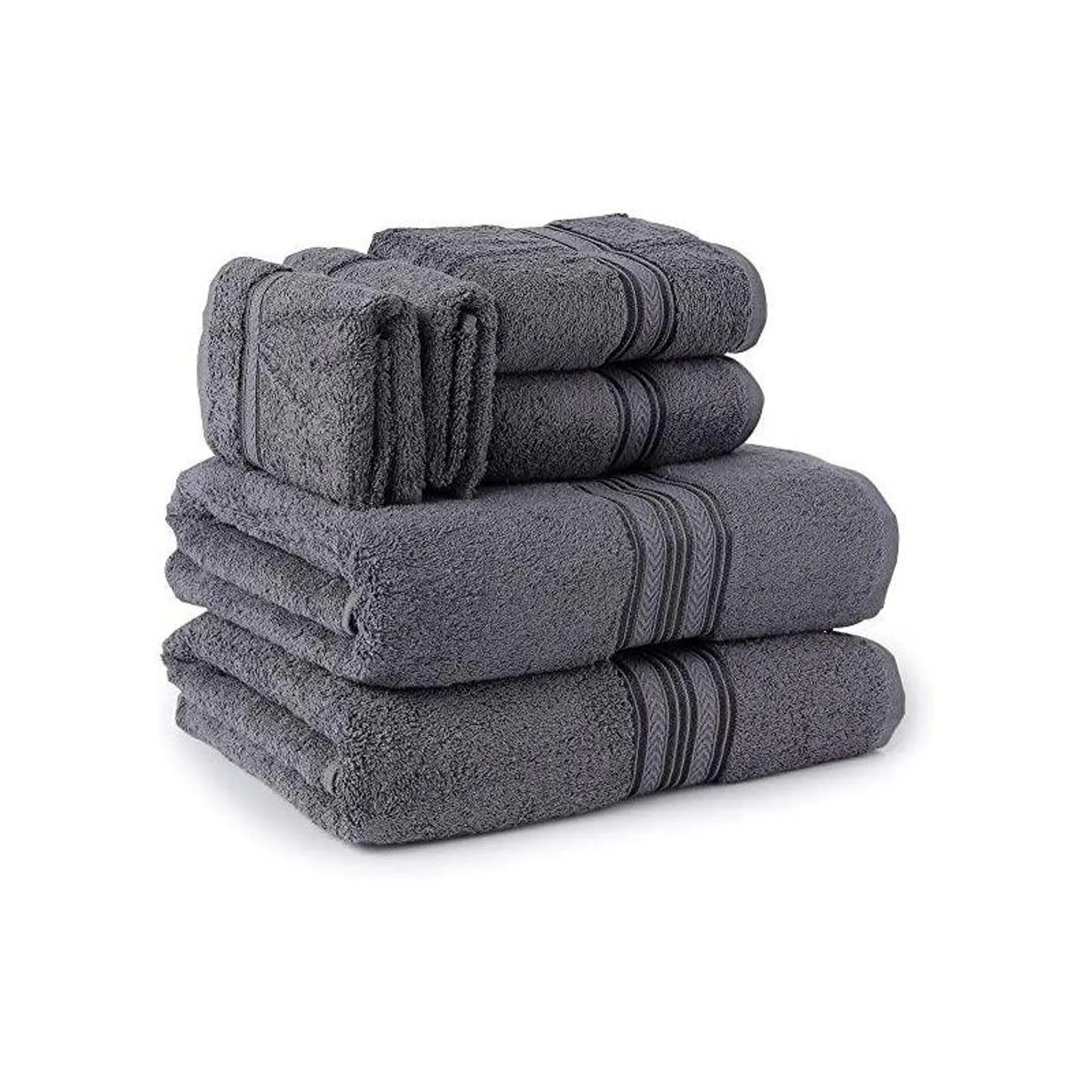 Noble House Ultra Soft 100% Cotton Extra Heavy & Absorbent Hotel & Spa Feel 6pc Bath Towel Set Bathroom 2 Bath Towels 2 Hand Towels 2 Washcloths