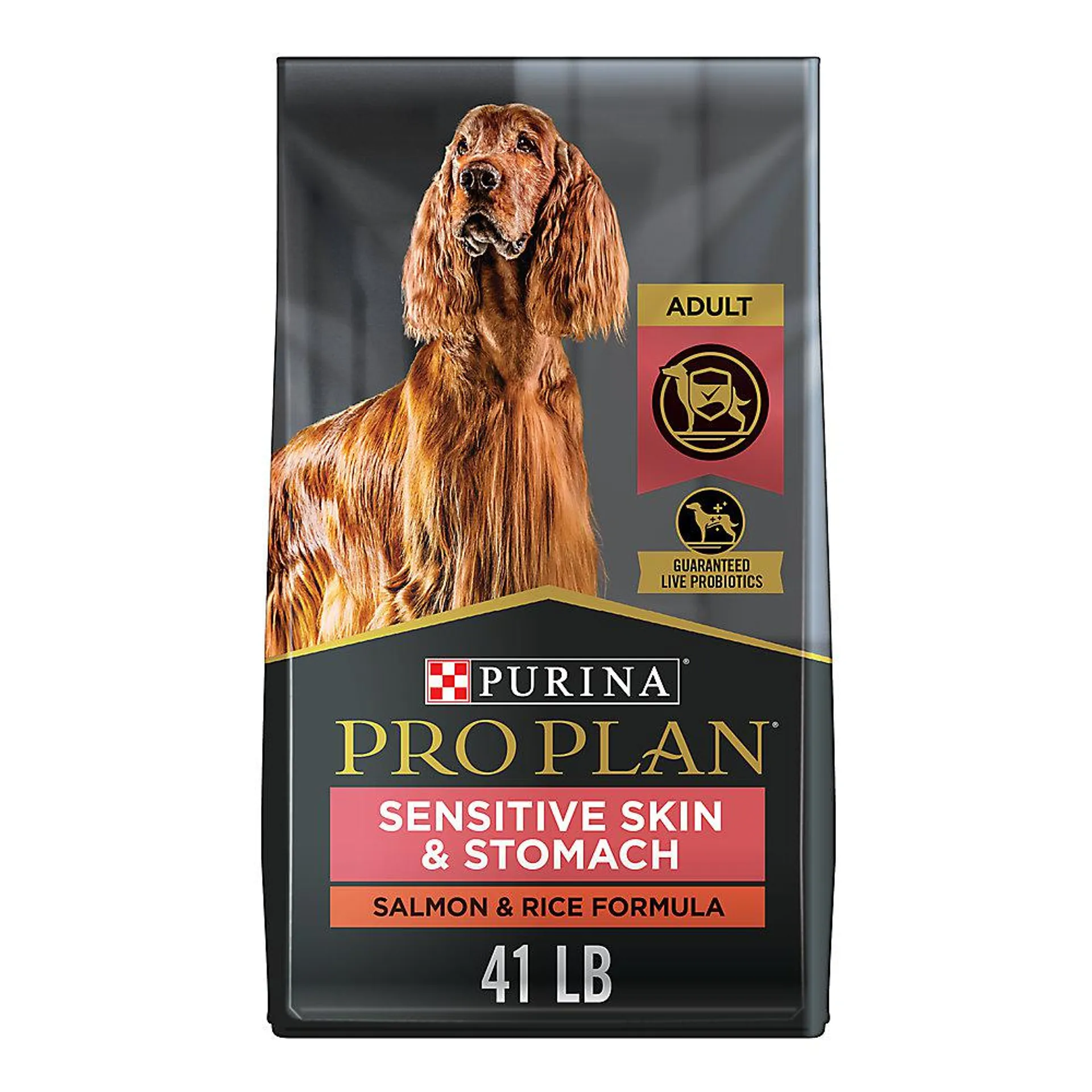Purina Pro Plan Focus Adult Dry Dog Food - Sensitive Skin & Stomach, Salmon & Rice
