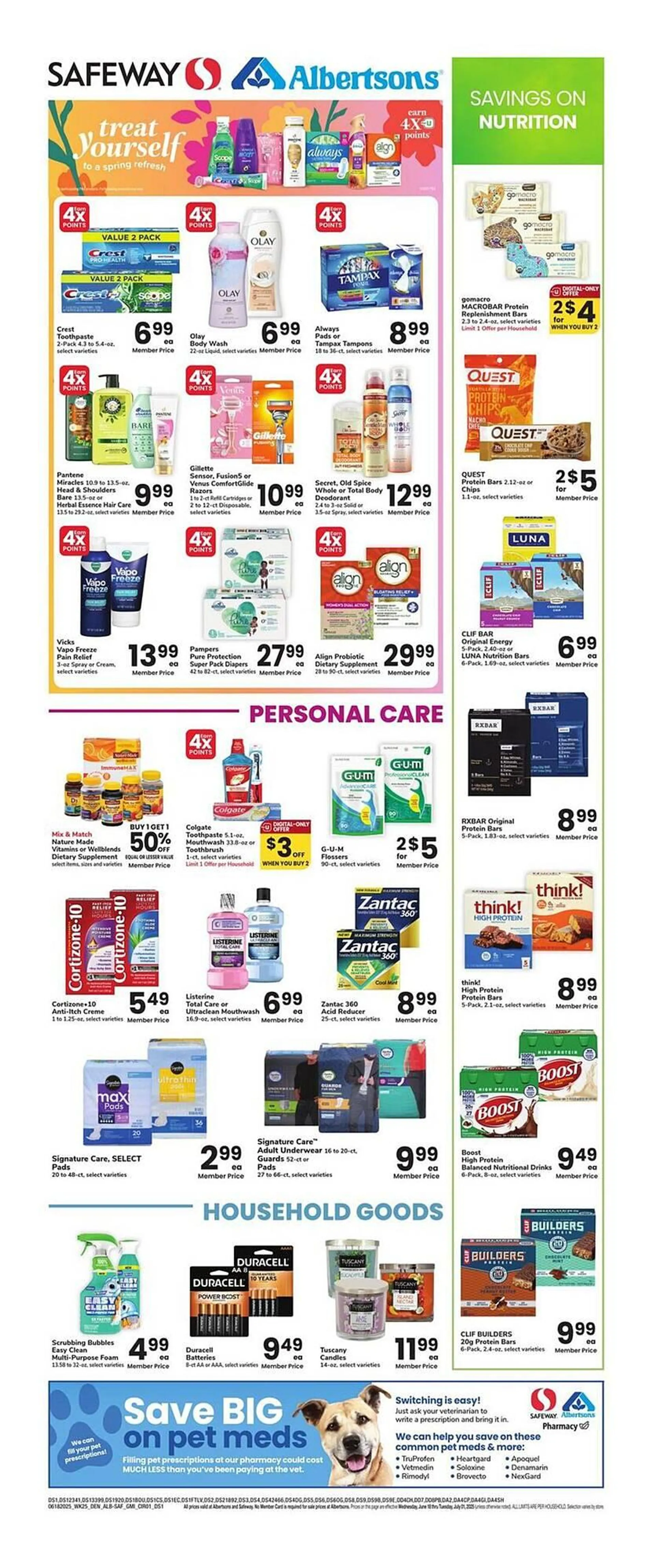 Weekly ad Albertsons Weekly Ad from June 18 to July 1 2025 - Page 1