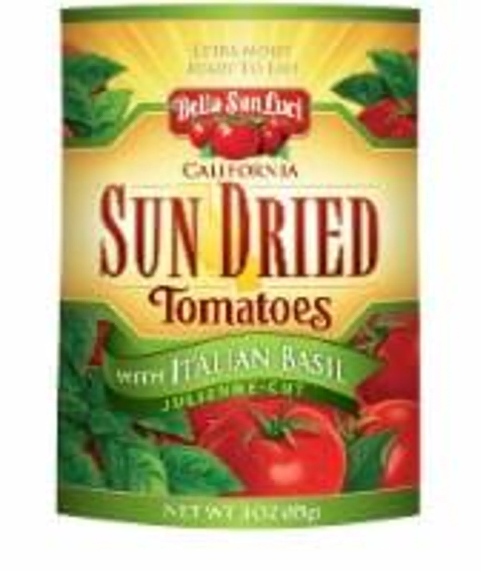 Bella Sun Luci: Sun Dried Tomatoes with Italian Basil Julienne Cut, 3 Oz (Pack of 6)