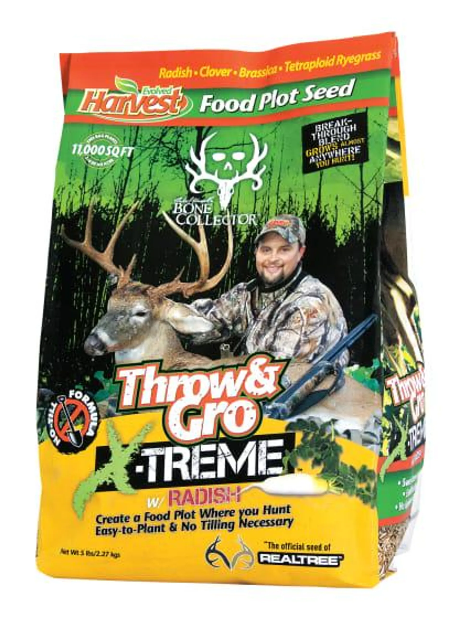 Evolved Harvest Throw & Gro X-treme w/Radish Food Plot Seed