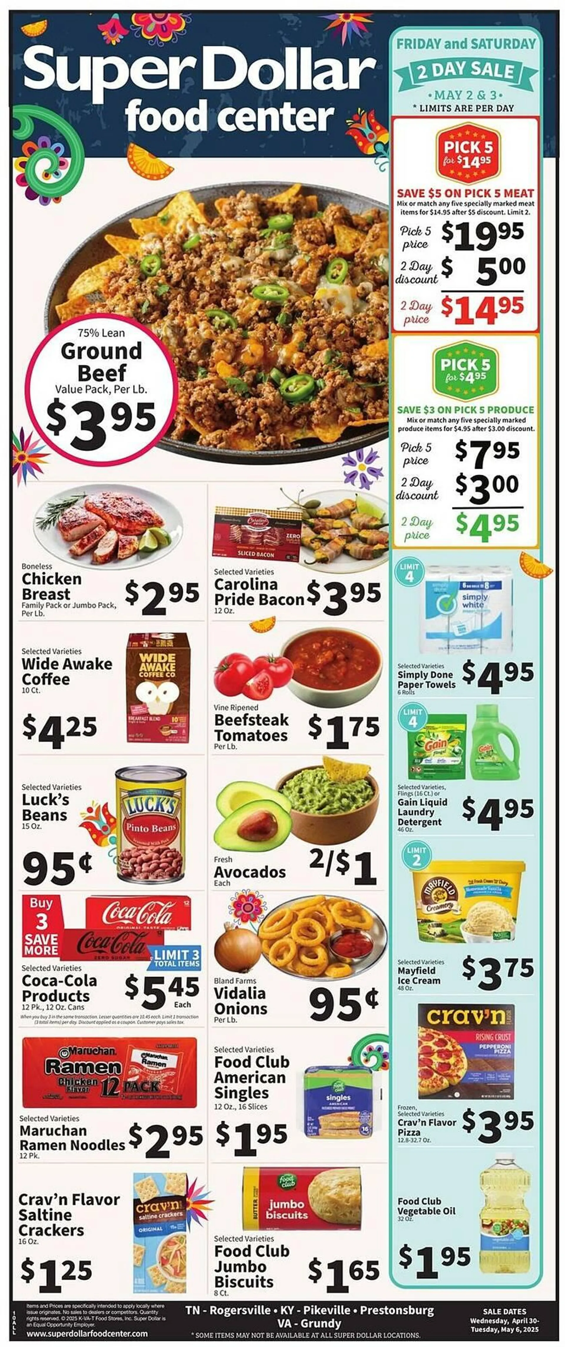 Super Dollar Food Center Weekly Ad - 1