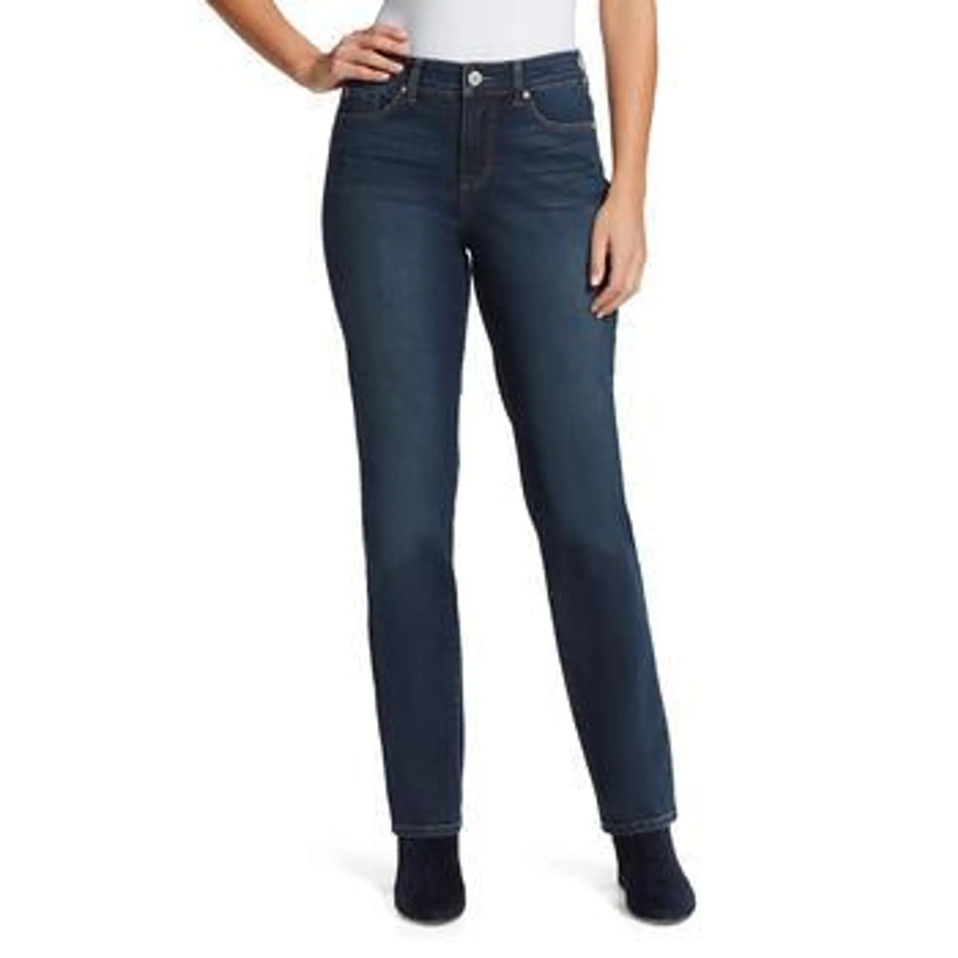 Womens Bandolino Mandie Straight Leg Jeans