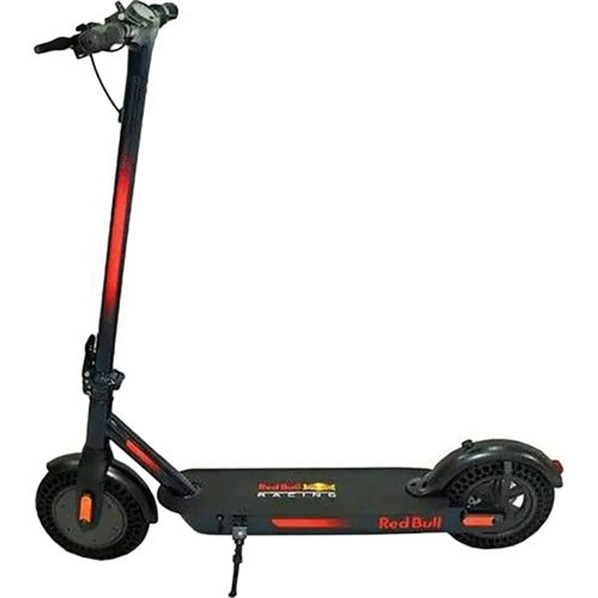 15.5MPH Electric Scooter with 25 Mile Range - Black/Red