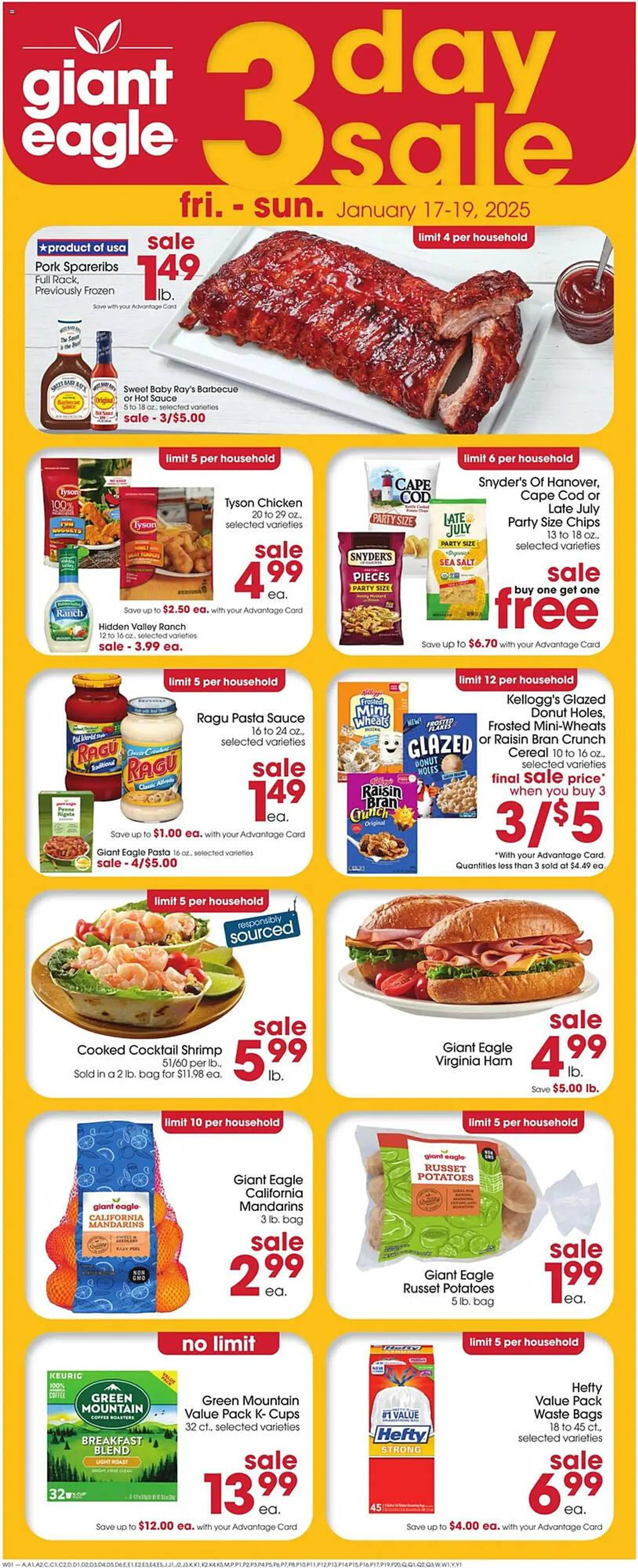 Giant Eagle Weekly Ad - 1