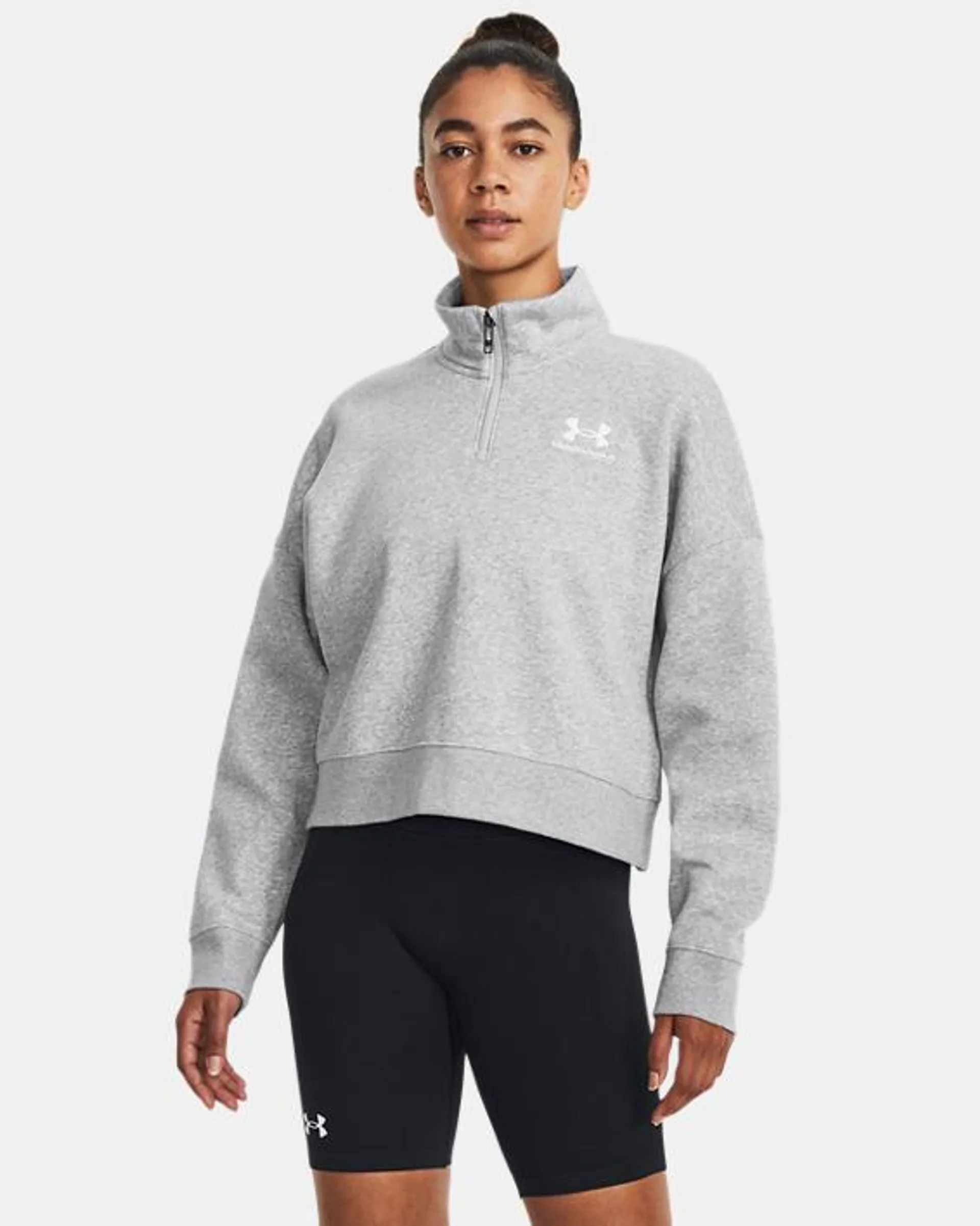 Women's UA Essential Fleece ½ Zip