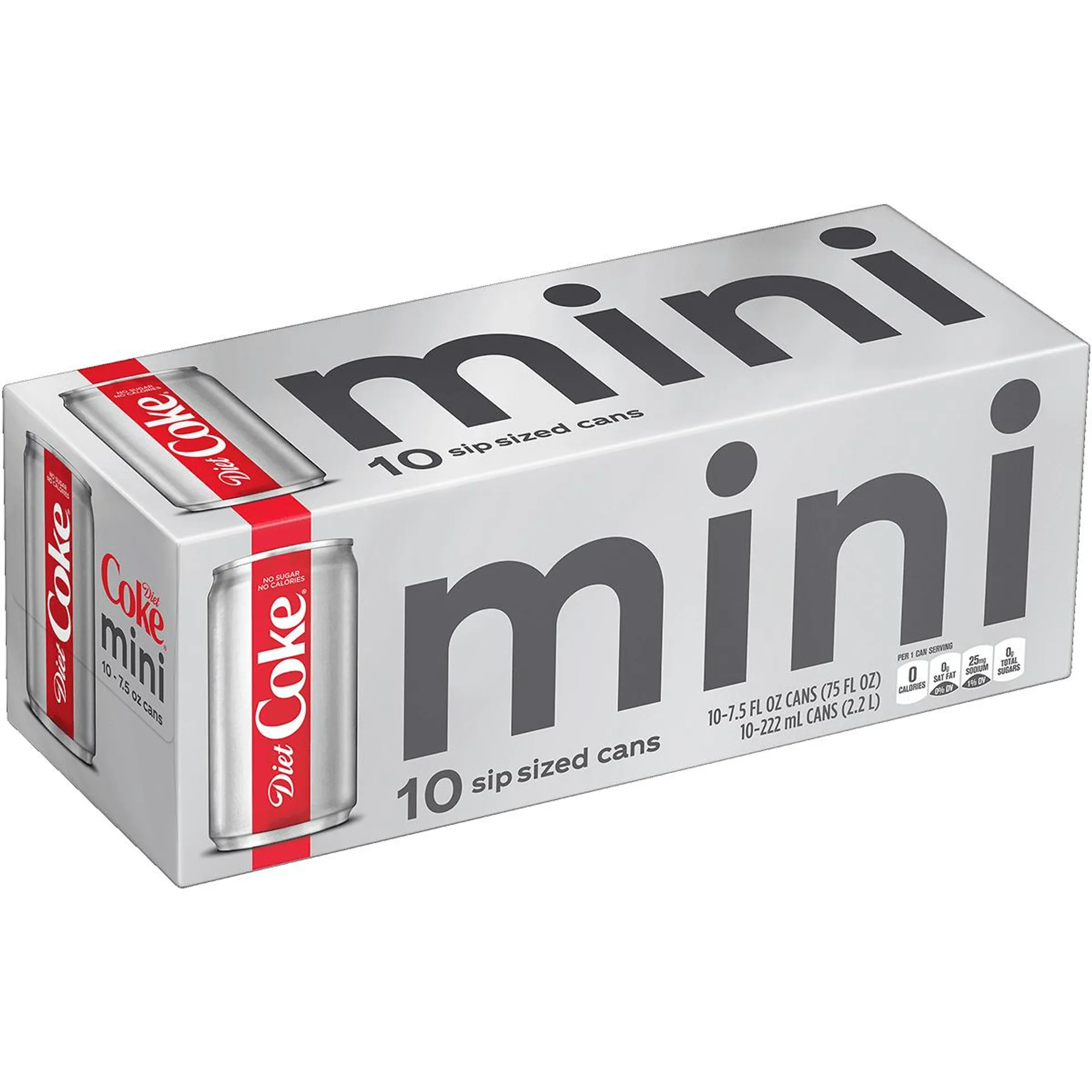 Coca Cola Mini Diet Coke 10 PK