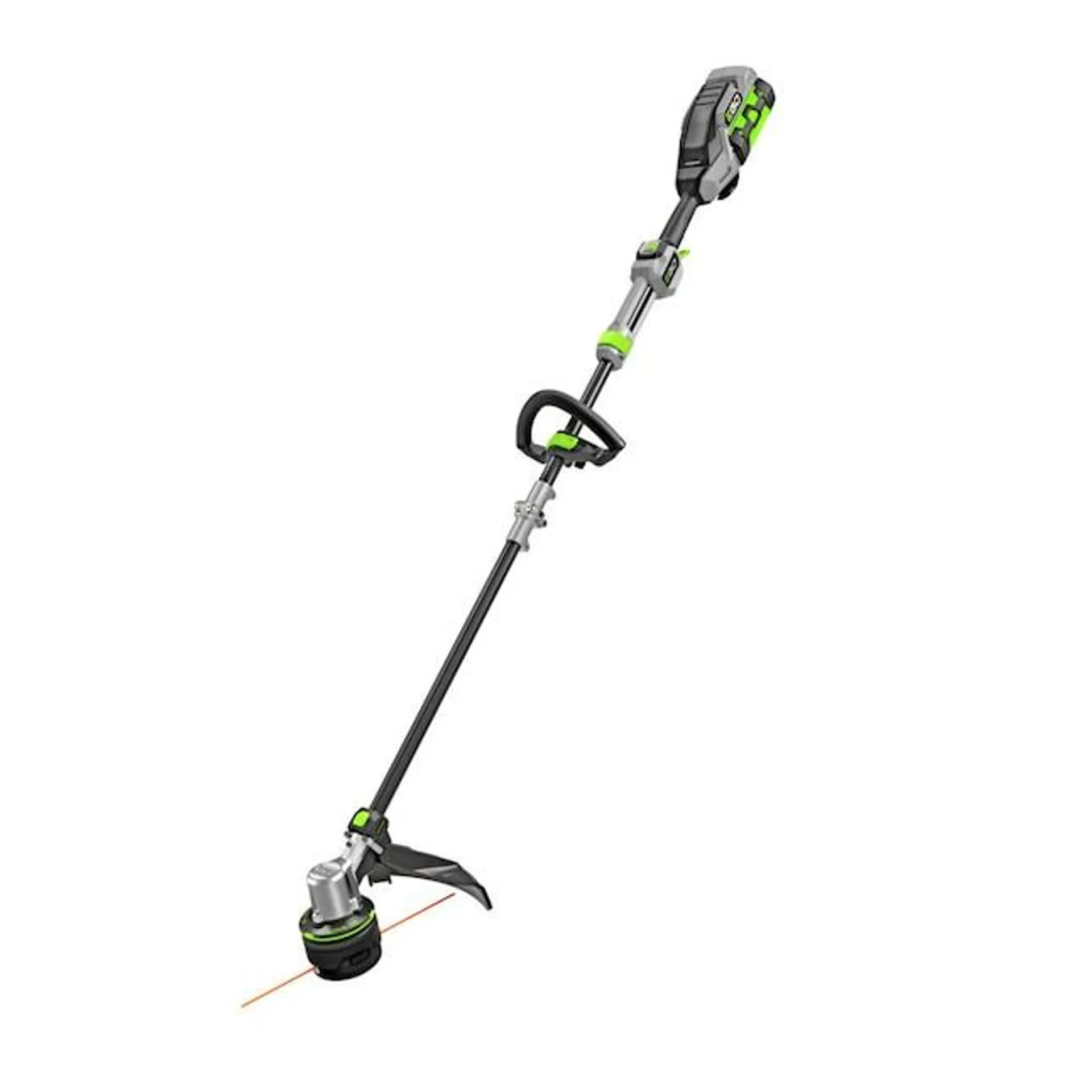 EGO POWER + POWERLOAD with LINE IQ 56-volt 16-in Telescopic Shaft Battery String Trimmer 4 Ah (Battery and Charger Included)
