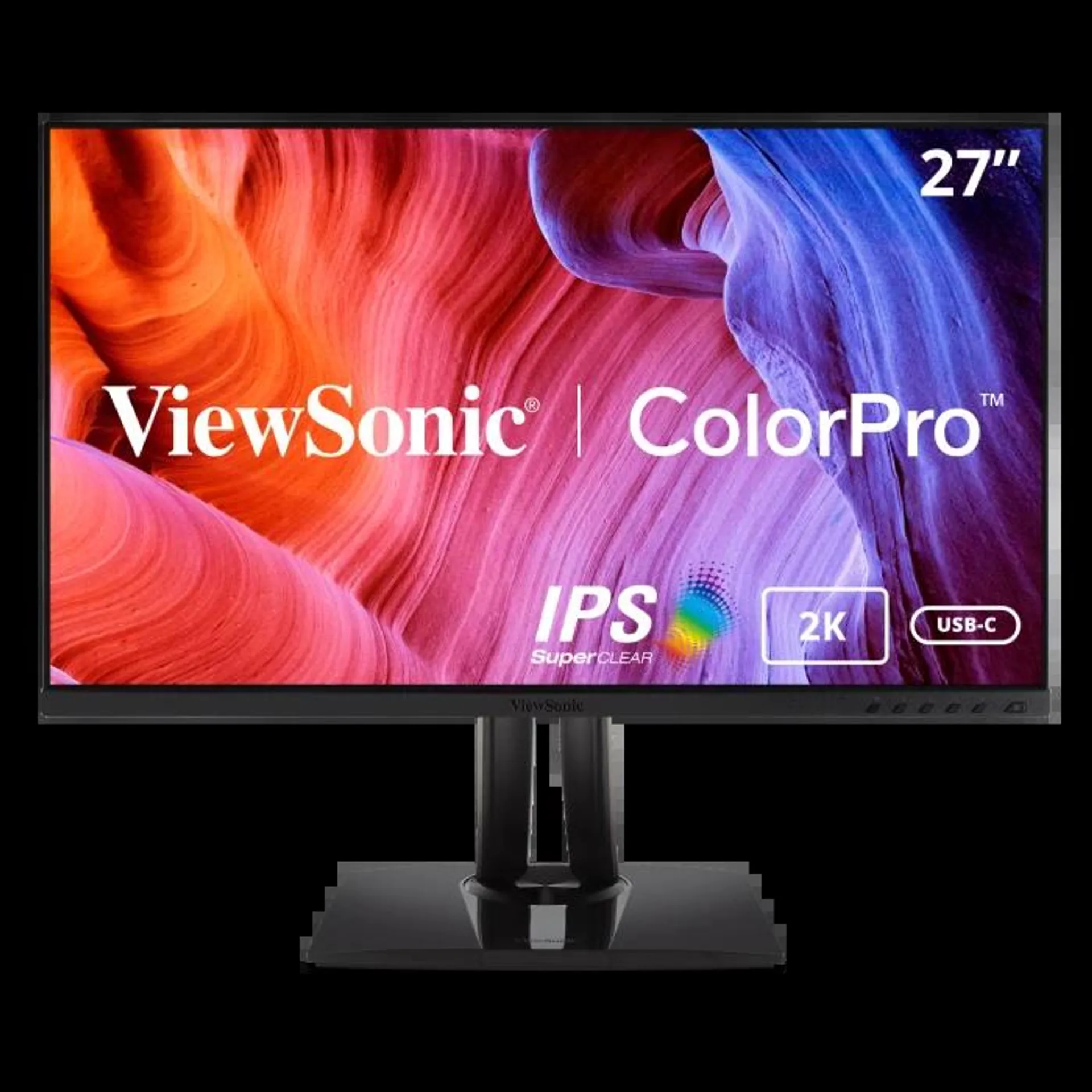 VP2756-2K - 27" ColorPro™ 1440p IPS Monitor with 60W USB C, sRGB and Pantone Validated