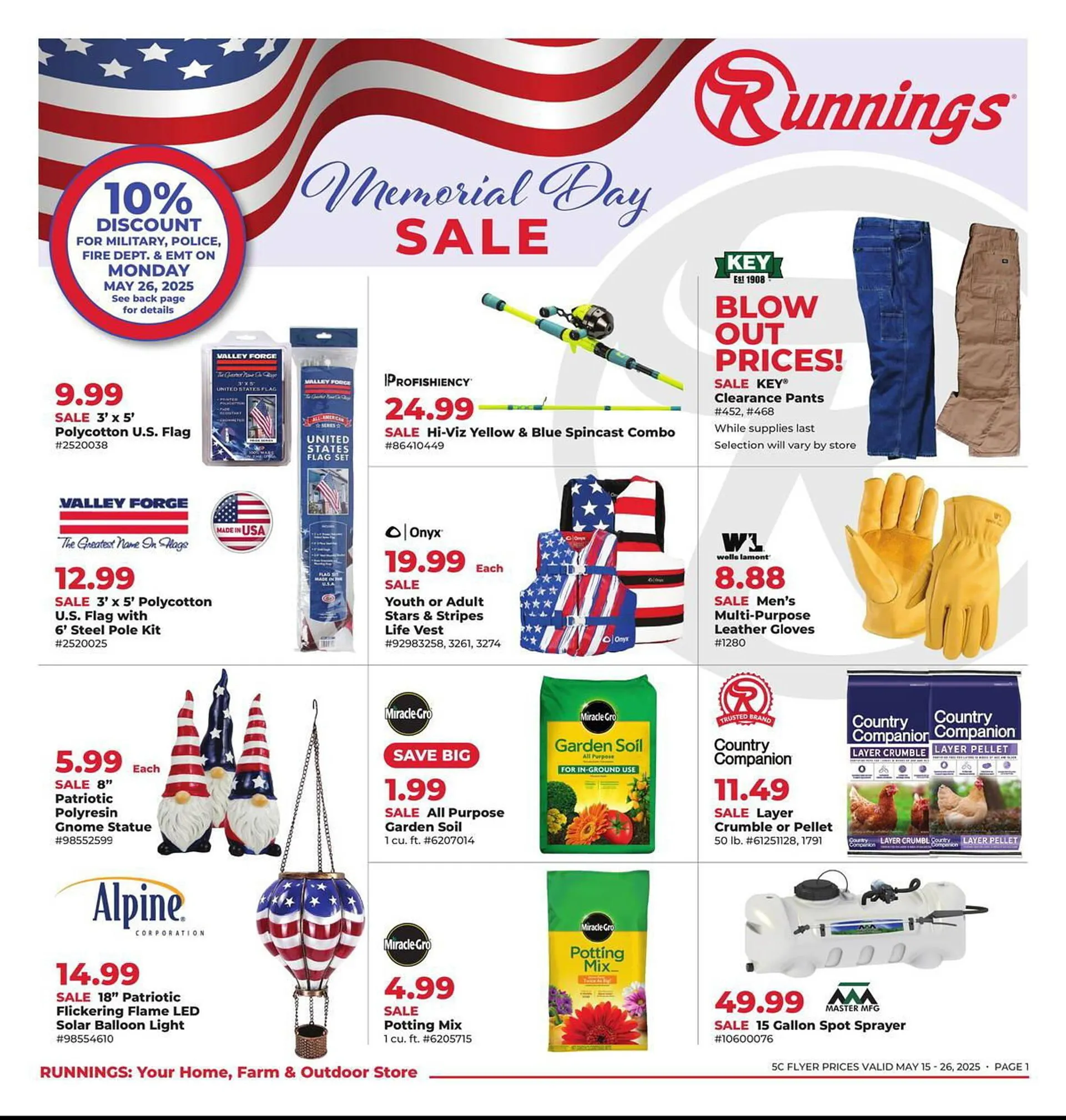 Runnings Weekly Ad - 1