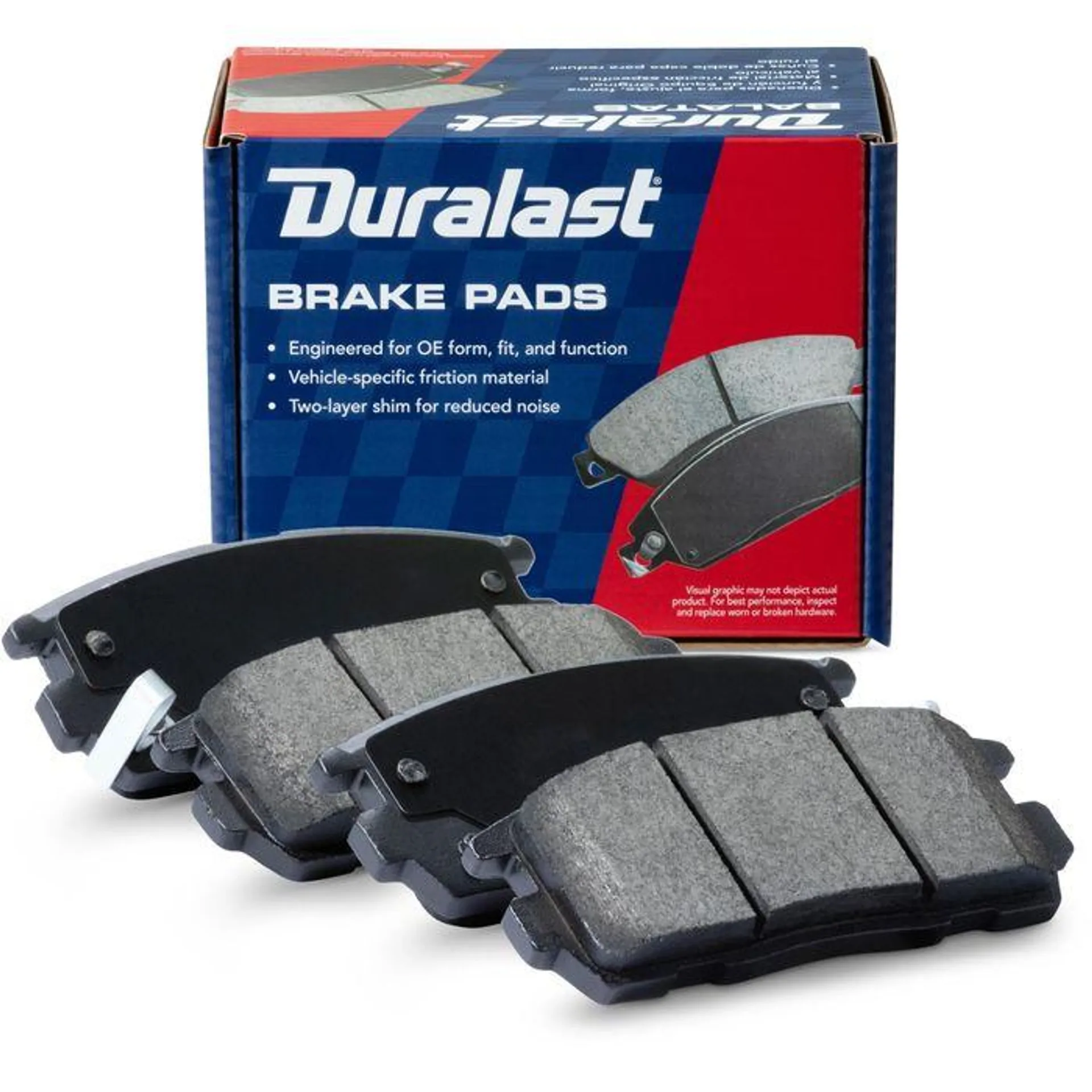 Duralast Ceramic Brake Pads D1275