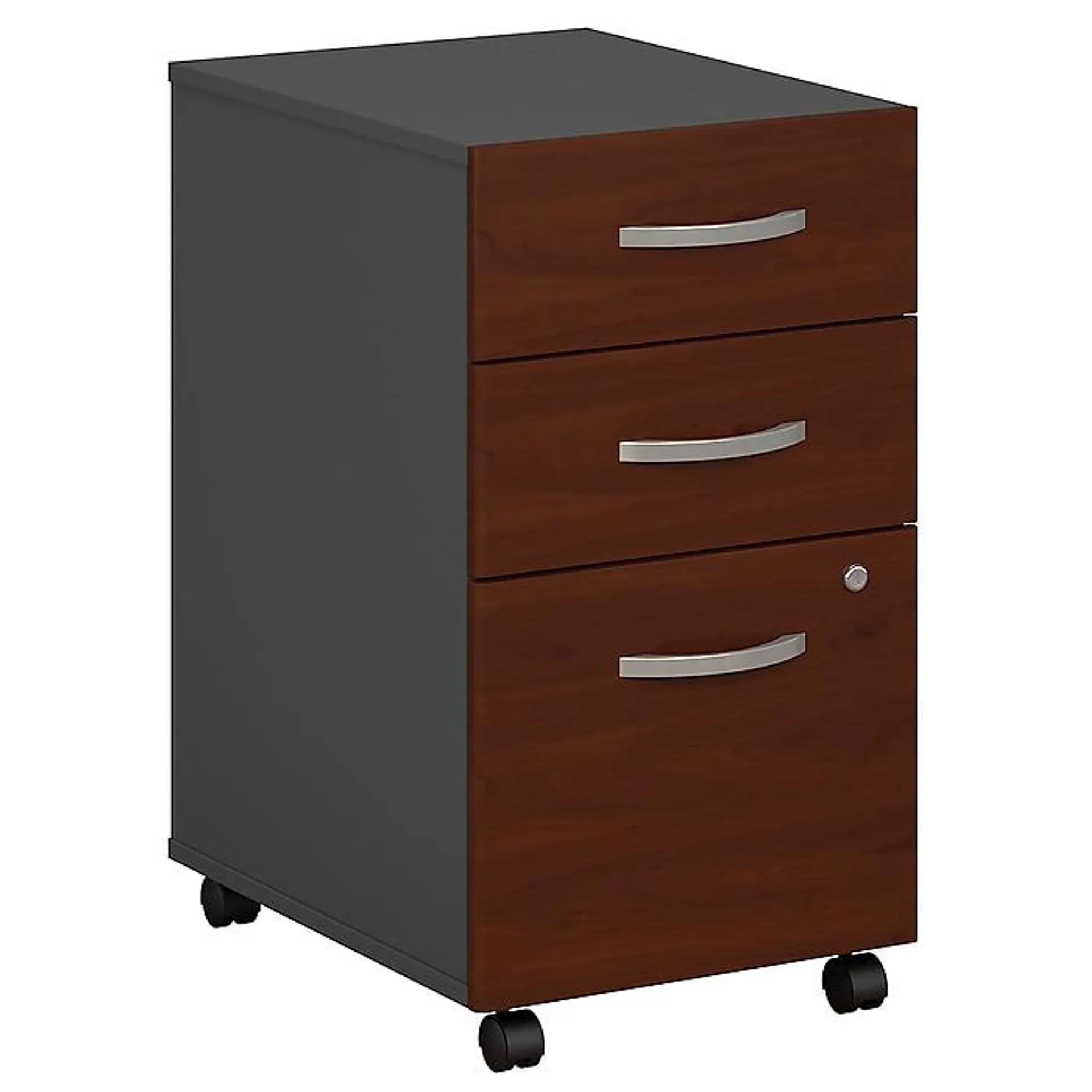 Bush Business Furniture Series C 3-Drawer Vertical File Cabinet,