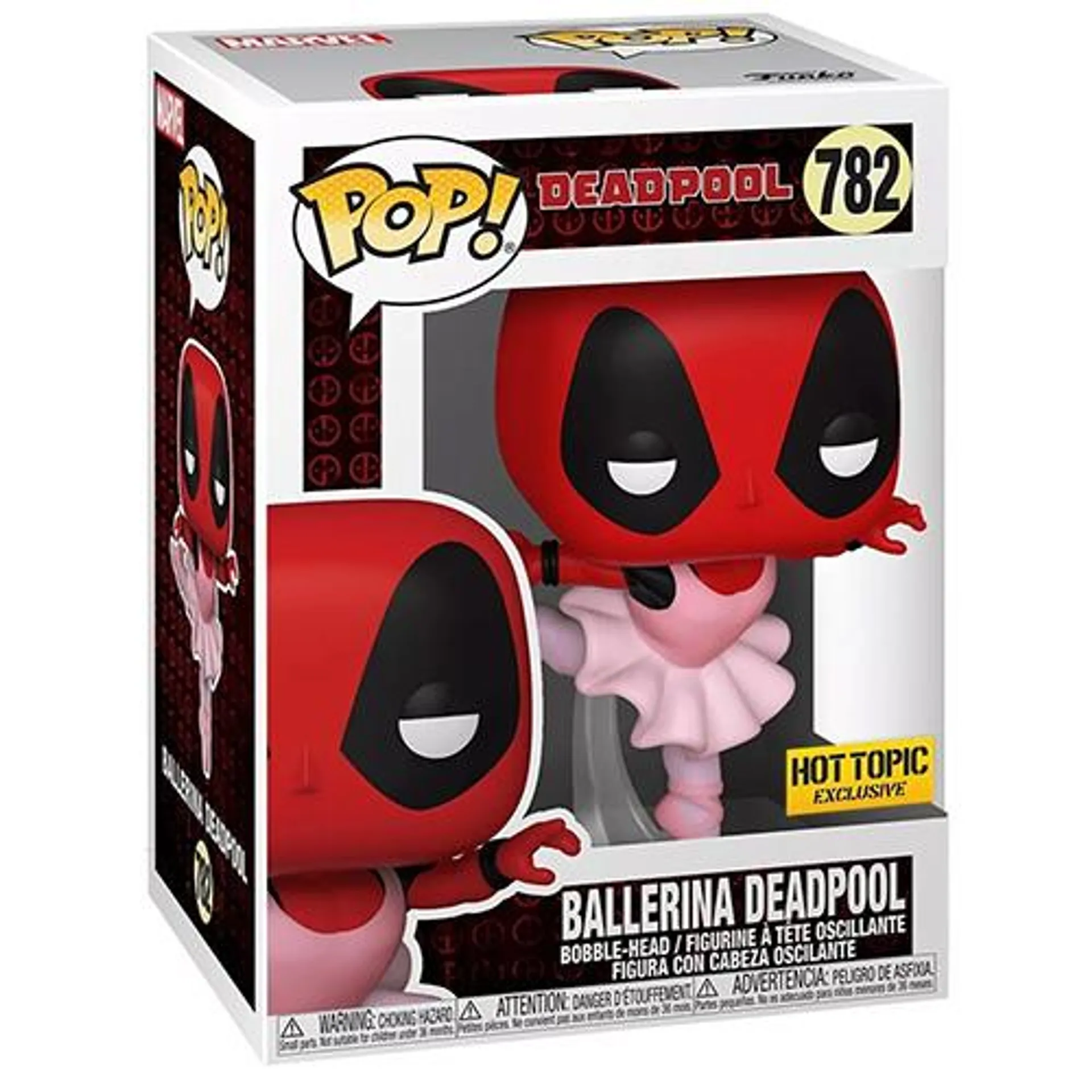 Funko POP! Marvel Vinyl Bobble Figure - BALLERINA DEADPOOL #782 *Exclusive*