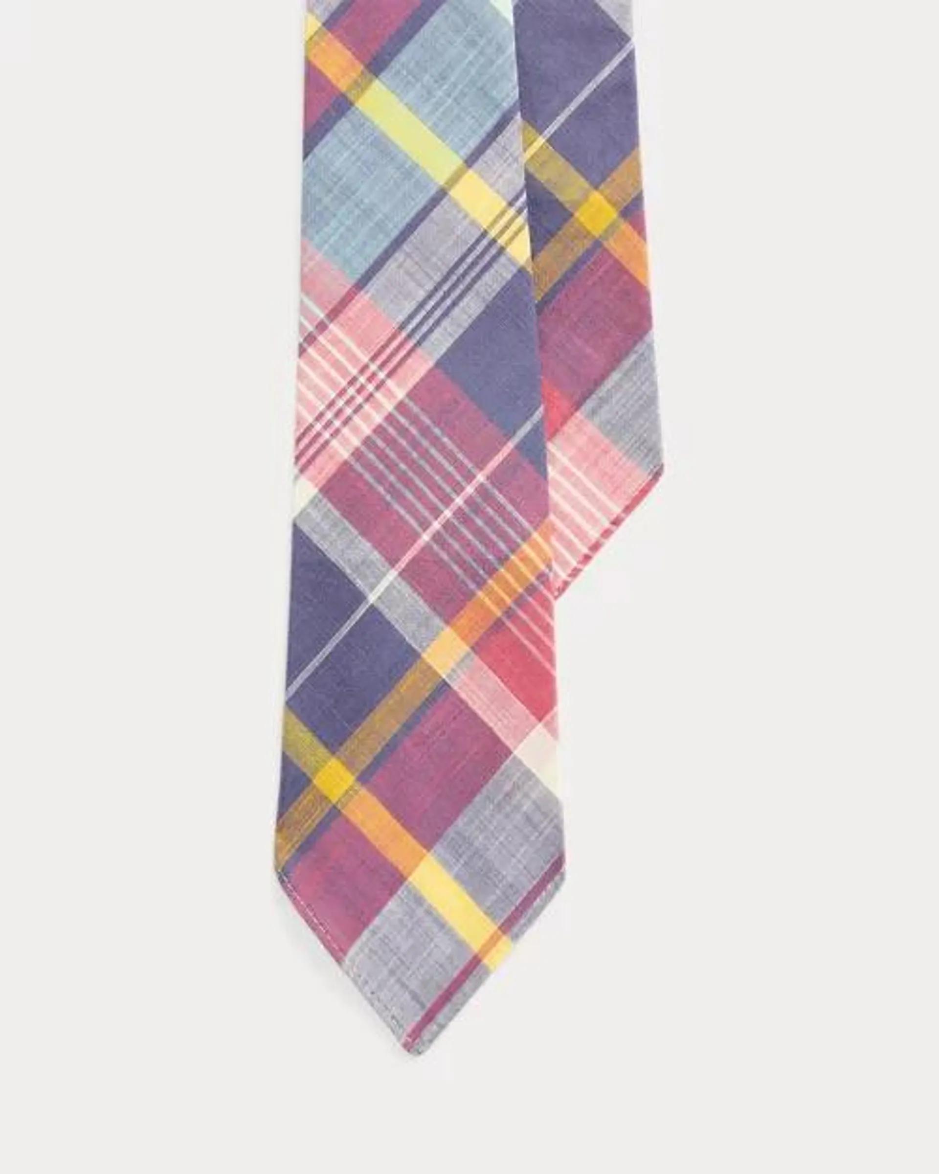 Vintage-Inspired Plaid Tie