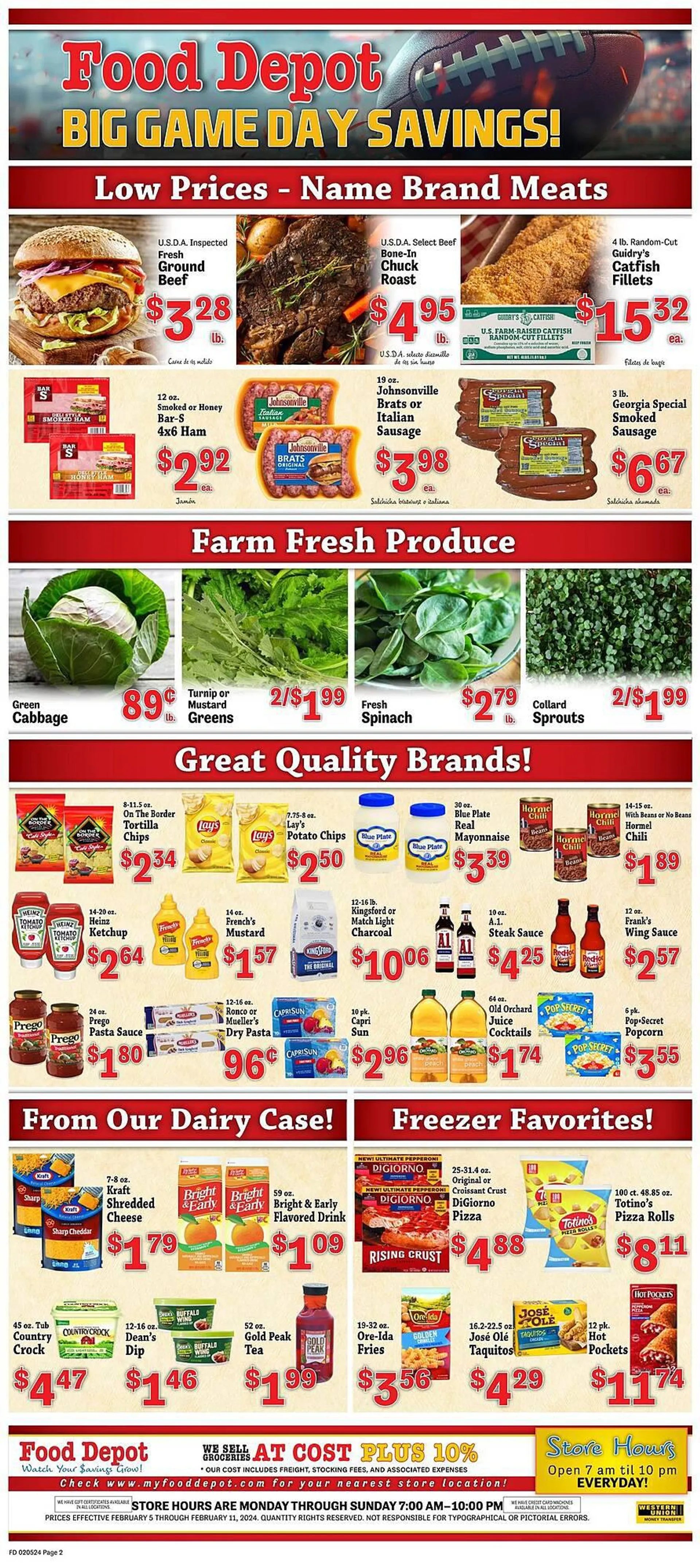 Weekly ad Food Depot Weekly Ad from February 7 to February 11 2024 - Page 2