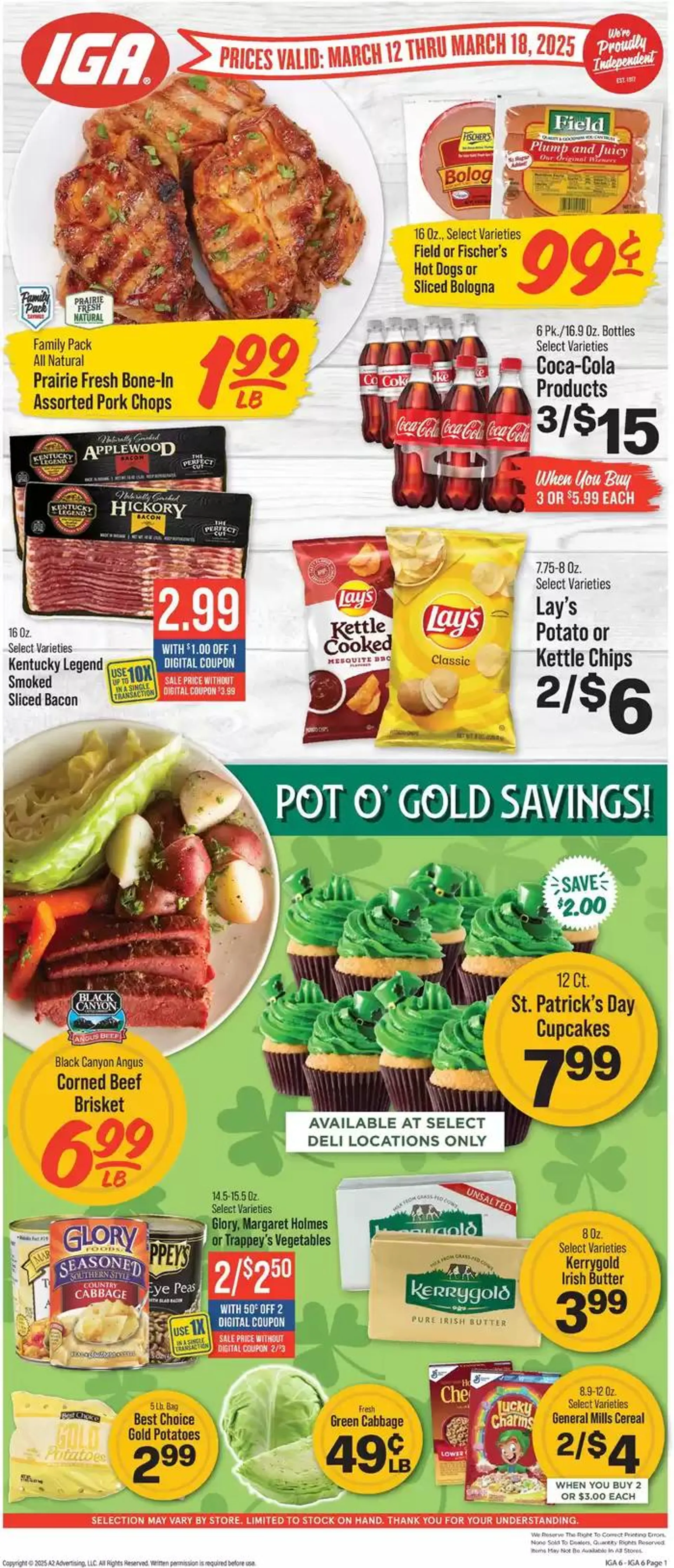 Weekly ad Our best bargains from March 12 to March 18 2025 - Page 1