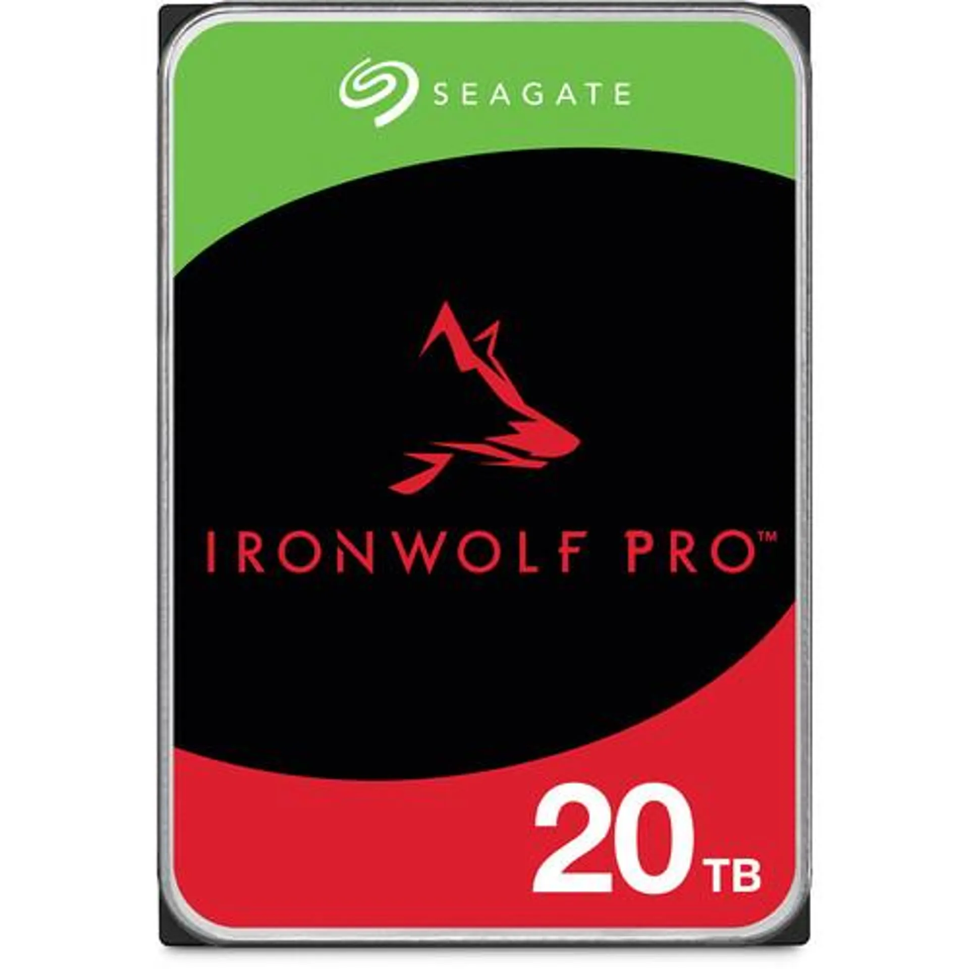 Seagate 20TB IronWolf Pro 7200 rpm SATA III 3.5" Internal NAS HDD (CMR)